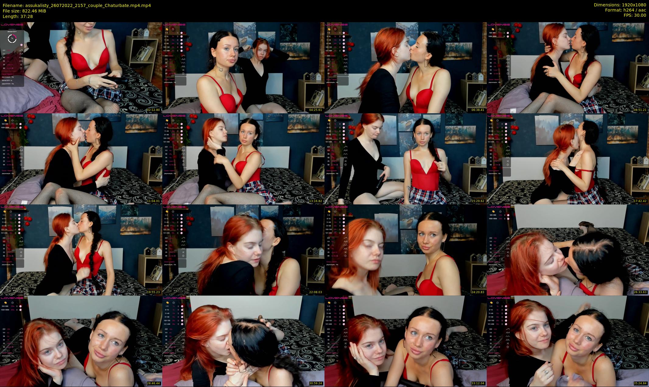 assukalisty — 38 minute Chaturbate couple cam show recording, 1080p, Jul 26, 2022