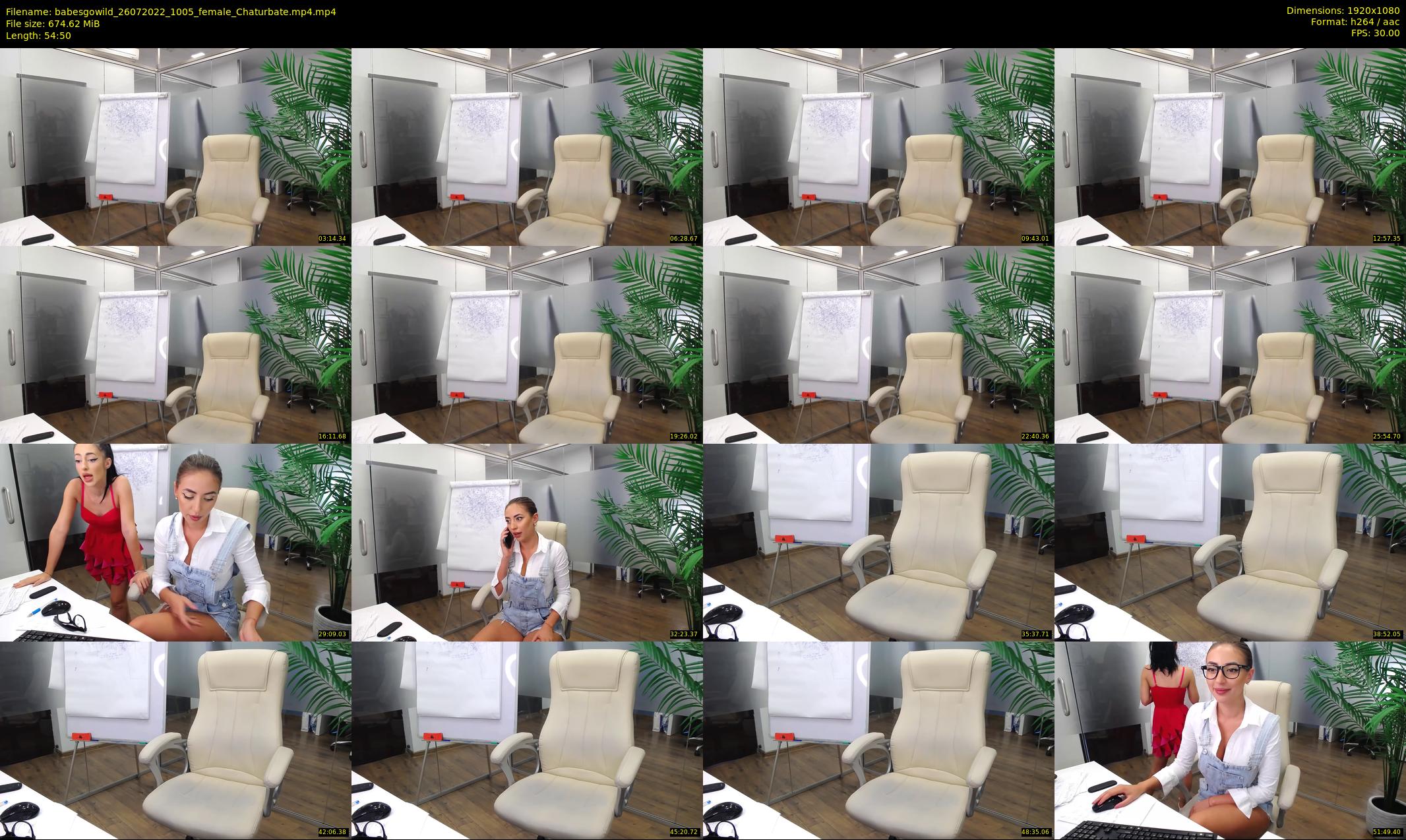 babesgowild — 55 minute Chaturbate couple cam show recording, 1080p, Jul 26, 2022