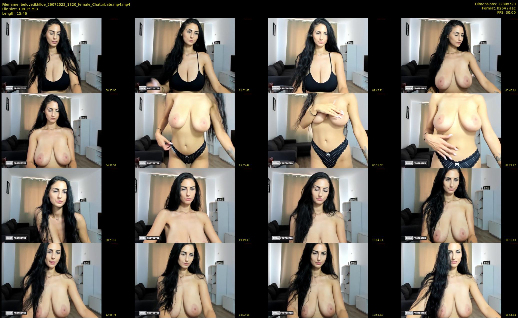 belovedkhlloe — 16 minute Chaturbate female cam show recording, 720p, Jul 26, 2022