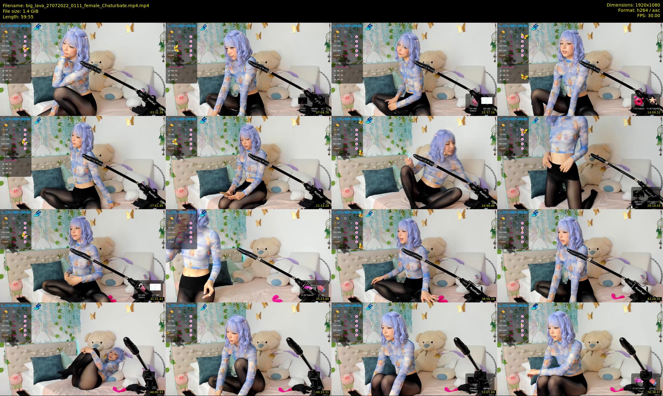 big_lava — 60 minute Chaturbate female cam show recording, 1080p, Jul 27, 2022