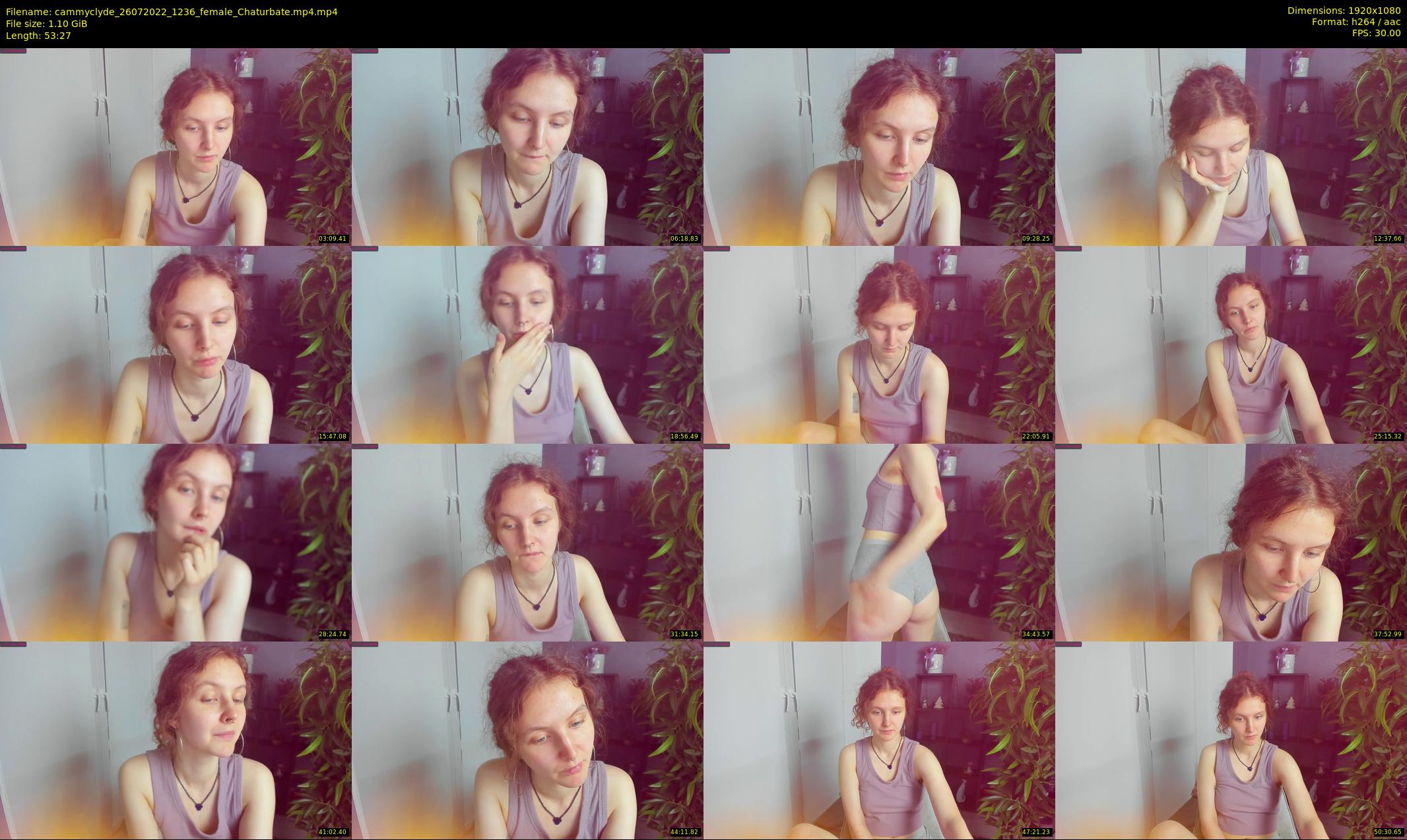 cammyclyde — 54 minute Chaturbate female cam show recording, 1080p, Jul 26, 2022