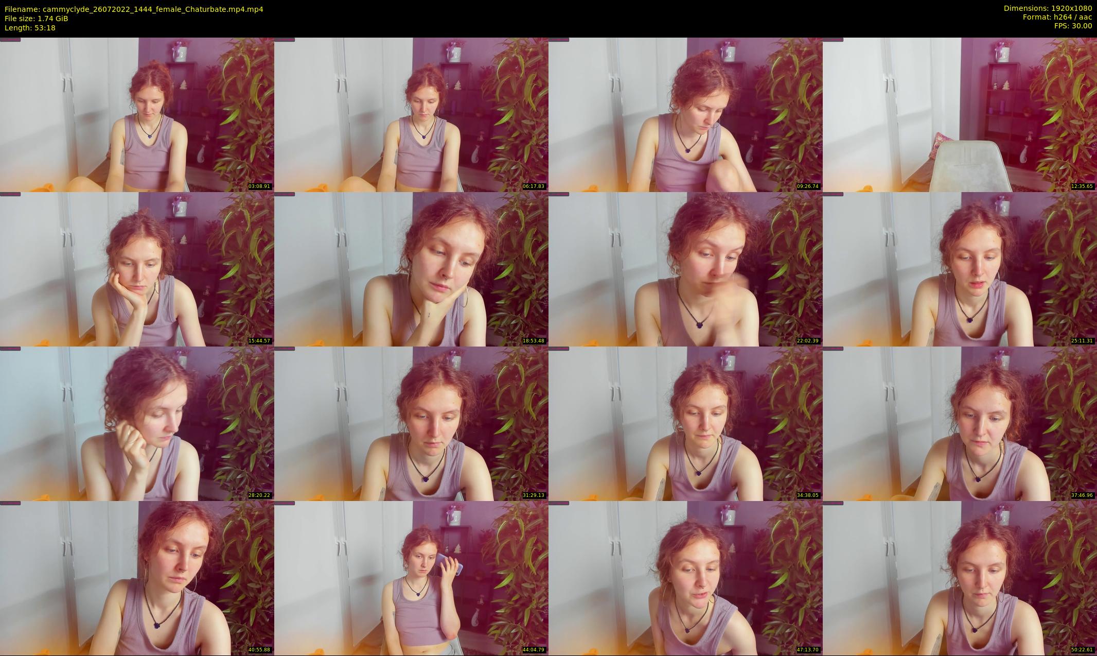 cammyclyde — 54 minute Chaturbate female cam show recording, 1080p, Jul 26, 2022