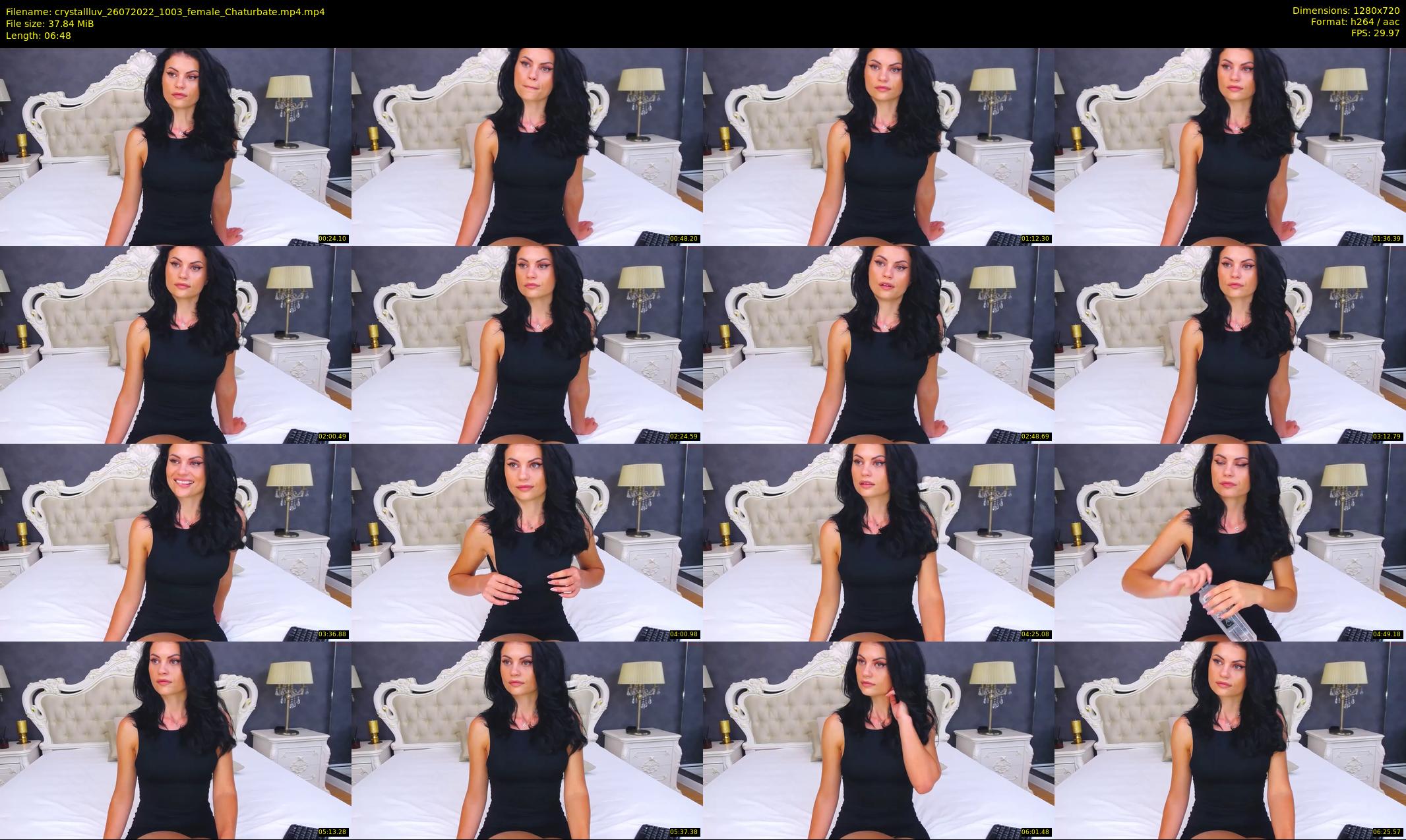 crystallluv — 7 minute Chaturbate female cam show recording, 720p, Jul 26, 2022
