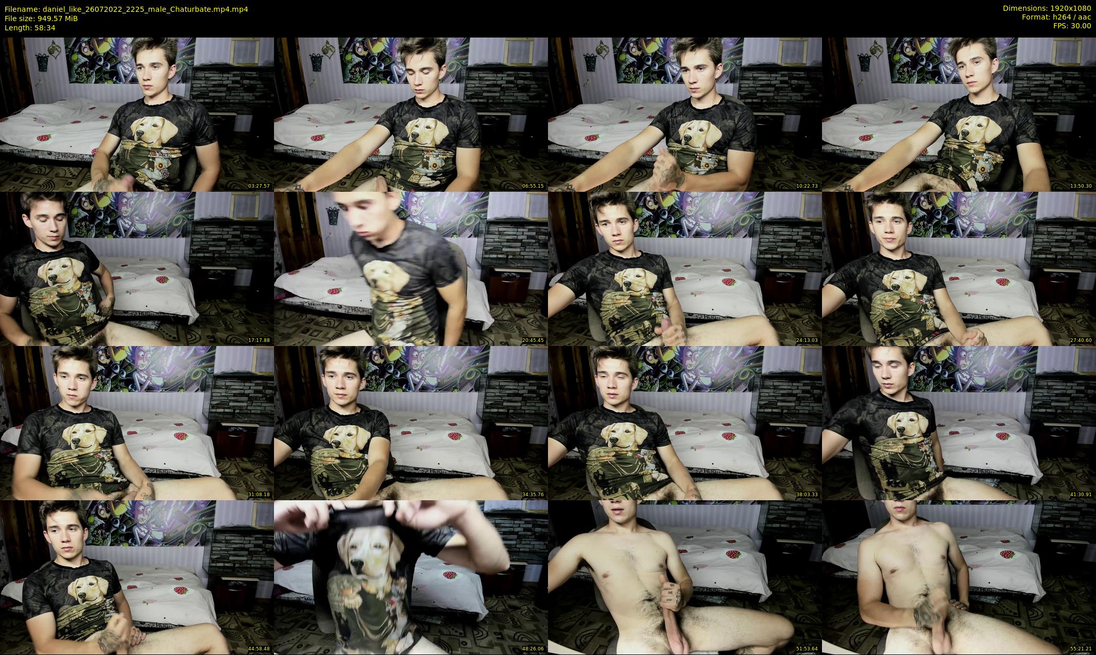 daniel_like — 59 minute Chaturbate male cam show recording, 1080p, Jul 26, 2022