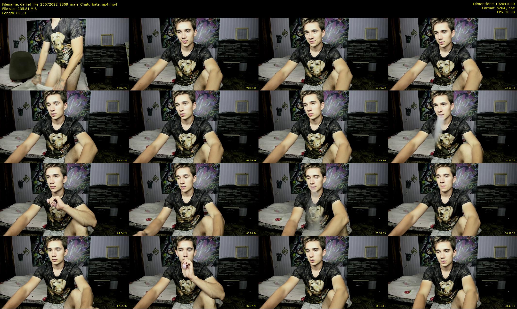 daniel_like — 10 minute Chaturbate male cam show recording, 1080p, Jul 26, 2022