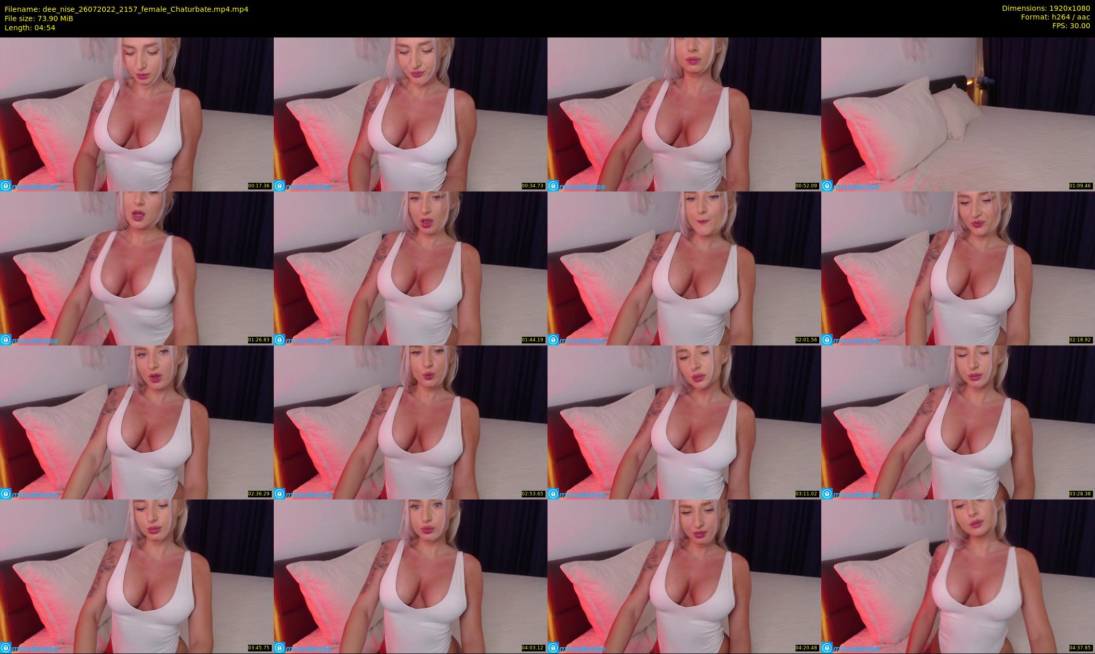 dee_nise — 5 minute Chaturbate female cam show recording, 1080p, Jul 26, 2022