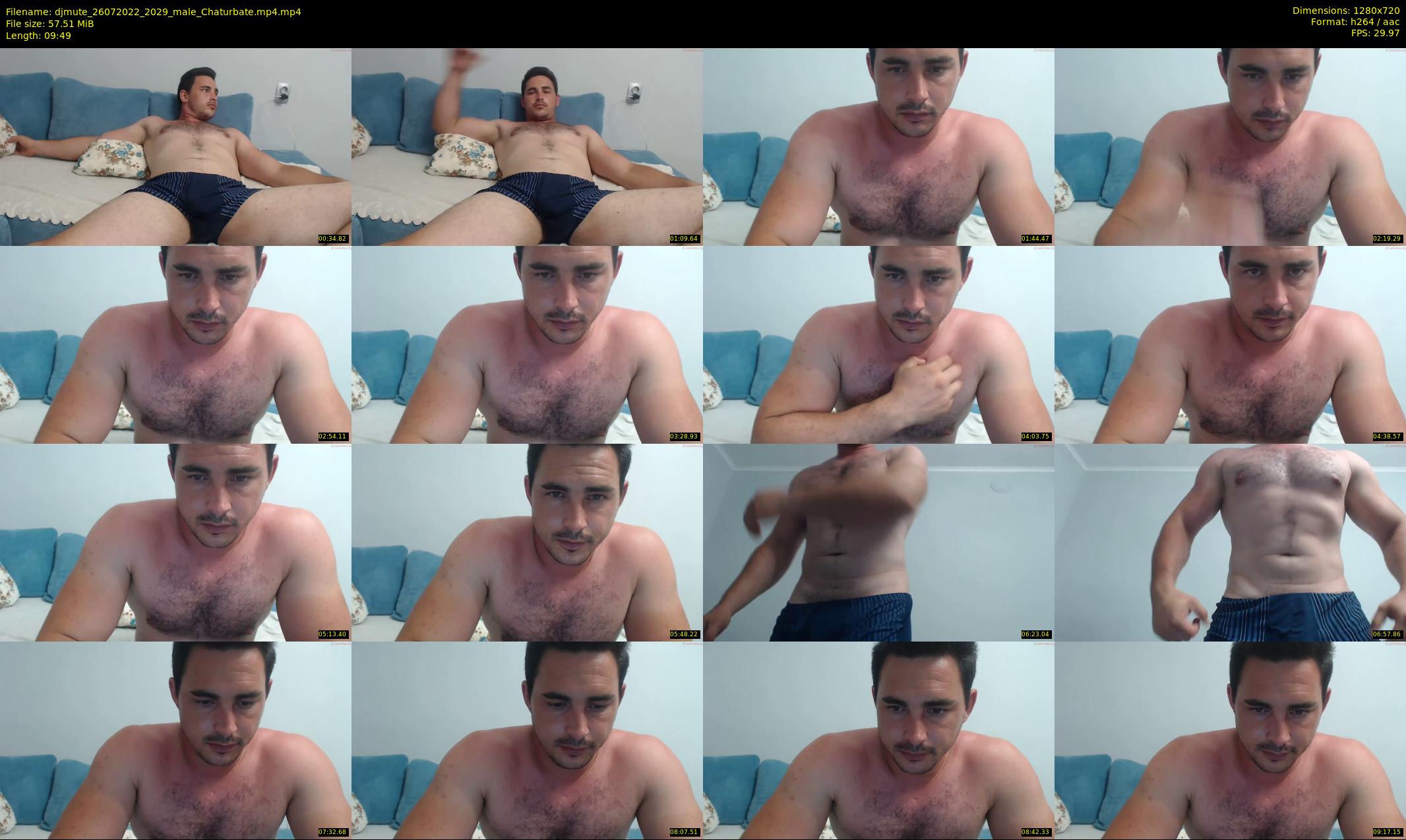 djmute — 10 minute Chaturbate male cam show recording, 720p, Jul 26, 2022