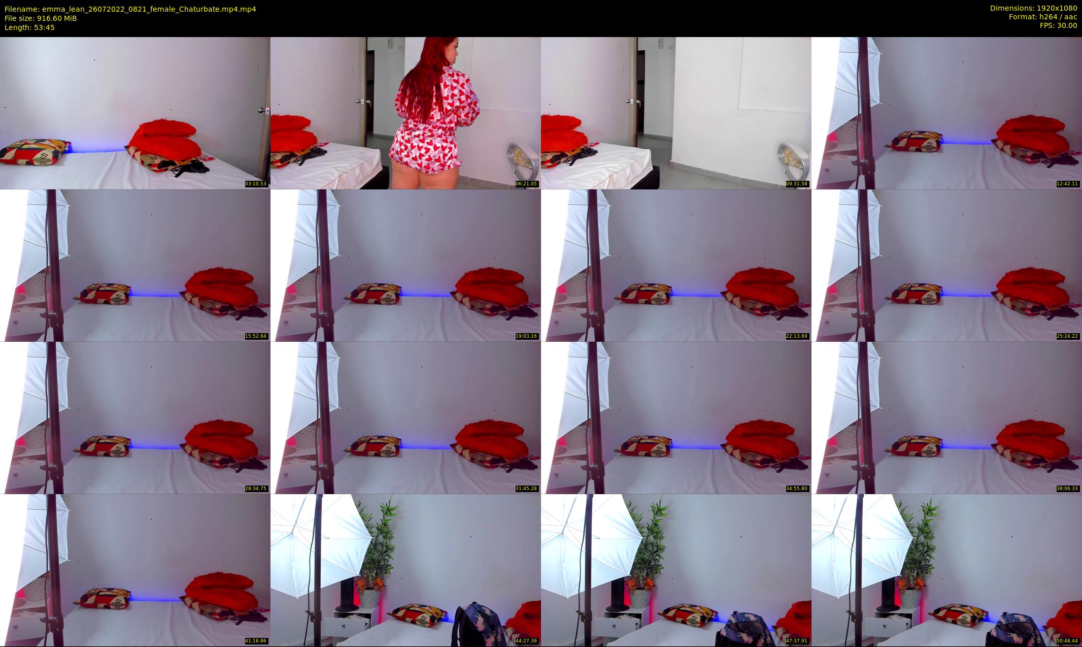 emma_lean — 54 minute Chaturbate female cam show recording, 1080p, Jul 26, 2022