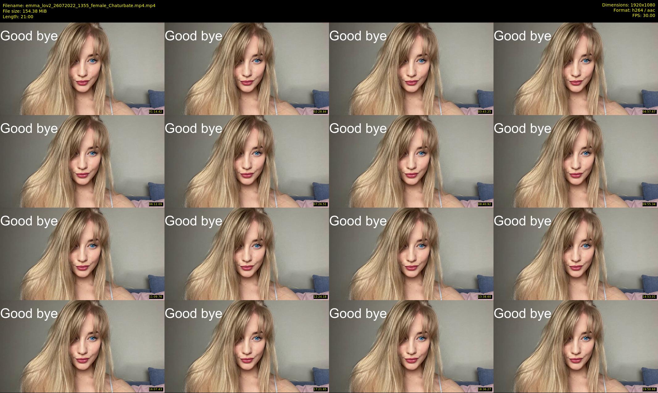 emma_lov2 — 21 minute Chaturbate female cam show recording, 1080p, Jul 26, 2022