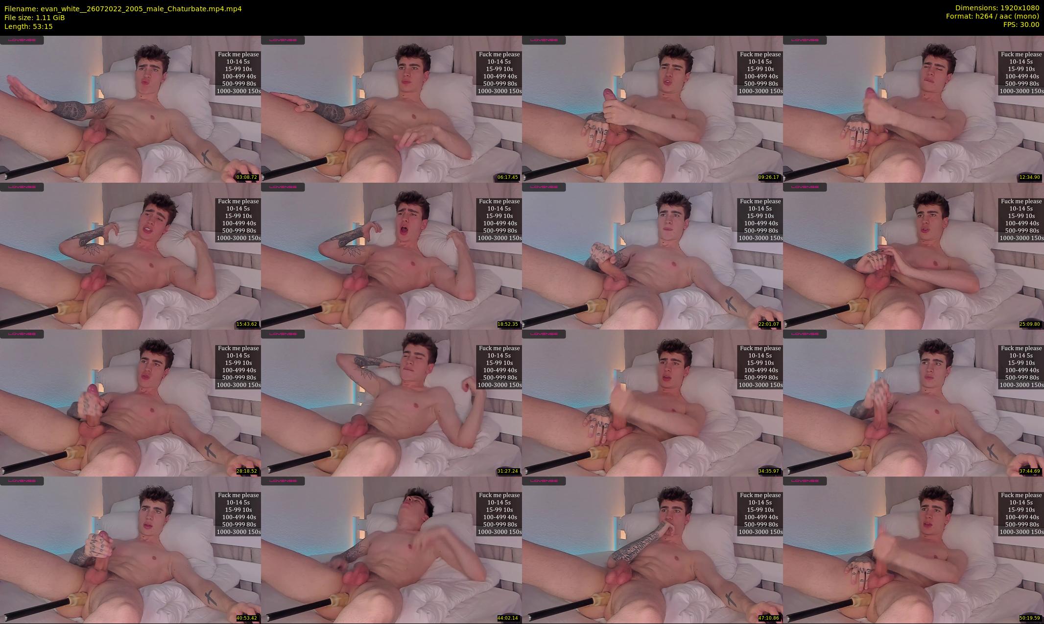 evan_white_ — 54 minute Chaturbate male cam show recording, 1080p, Jul 26, 2022