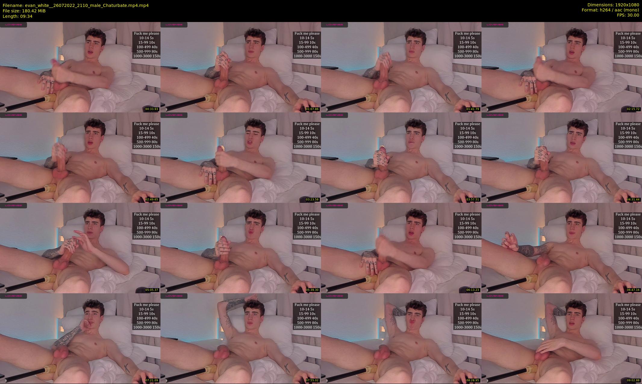 evan_white_ — 10 minute Chaturbate male cam show recording, 1080p, Jul 26, 2022