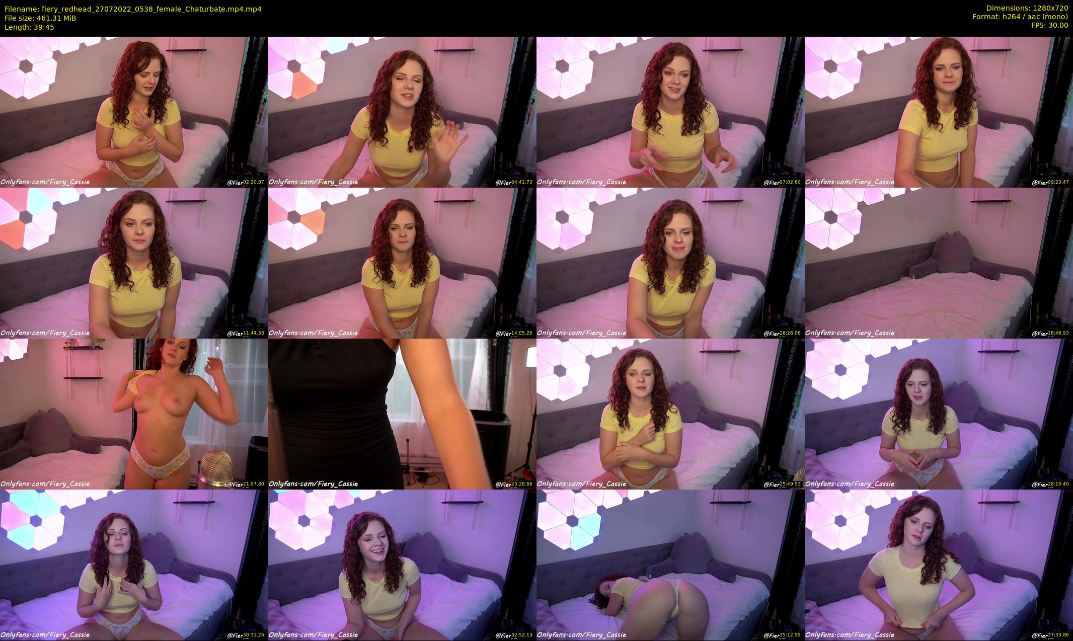 fiery_redhead — 40 minute Chaturbate female cam show recording, 720p, Jul 27, 2022