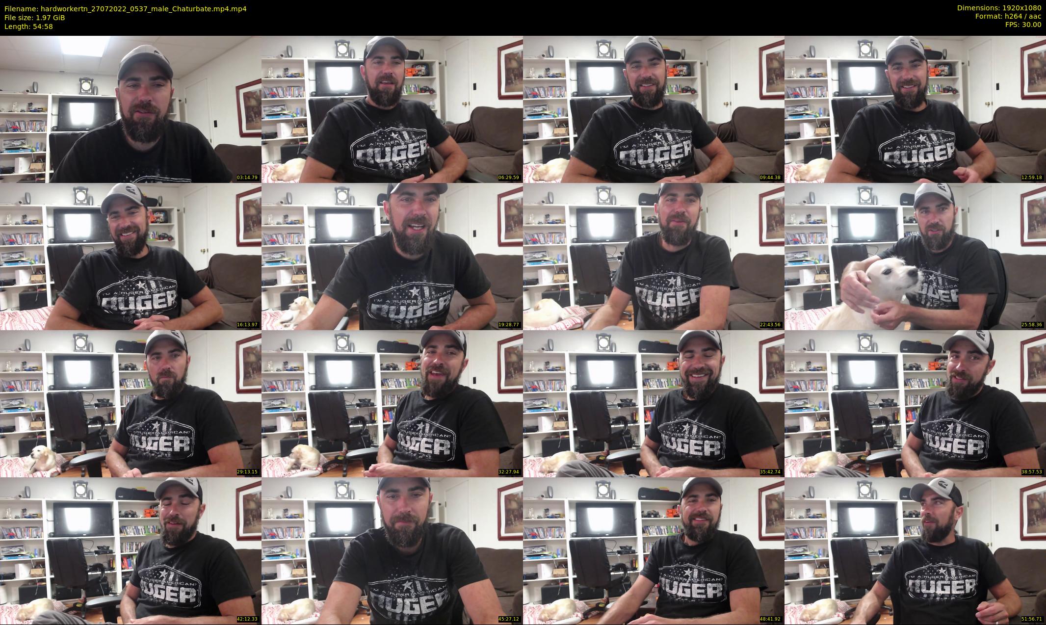 hardworkertn — 55 minute Chaturbate male cam show recording, 1080p, Jul 27, 2022