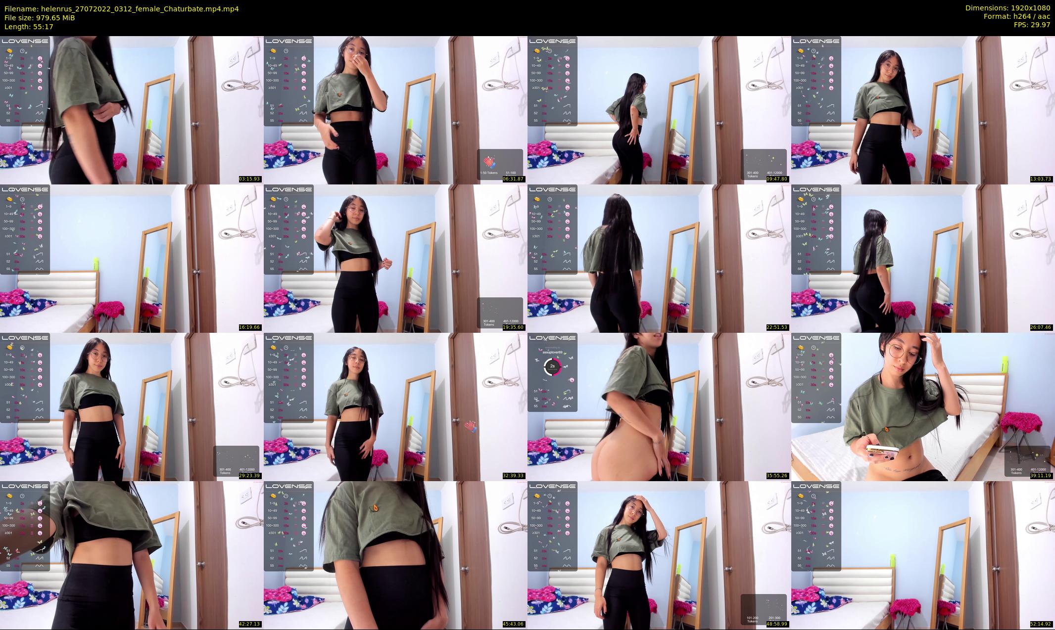 helenrus — 56 minute Chaturbate female cam show recording, 1080p, Jul 27, 2022