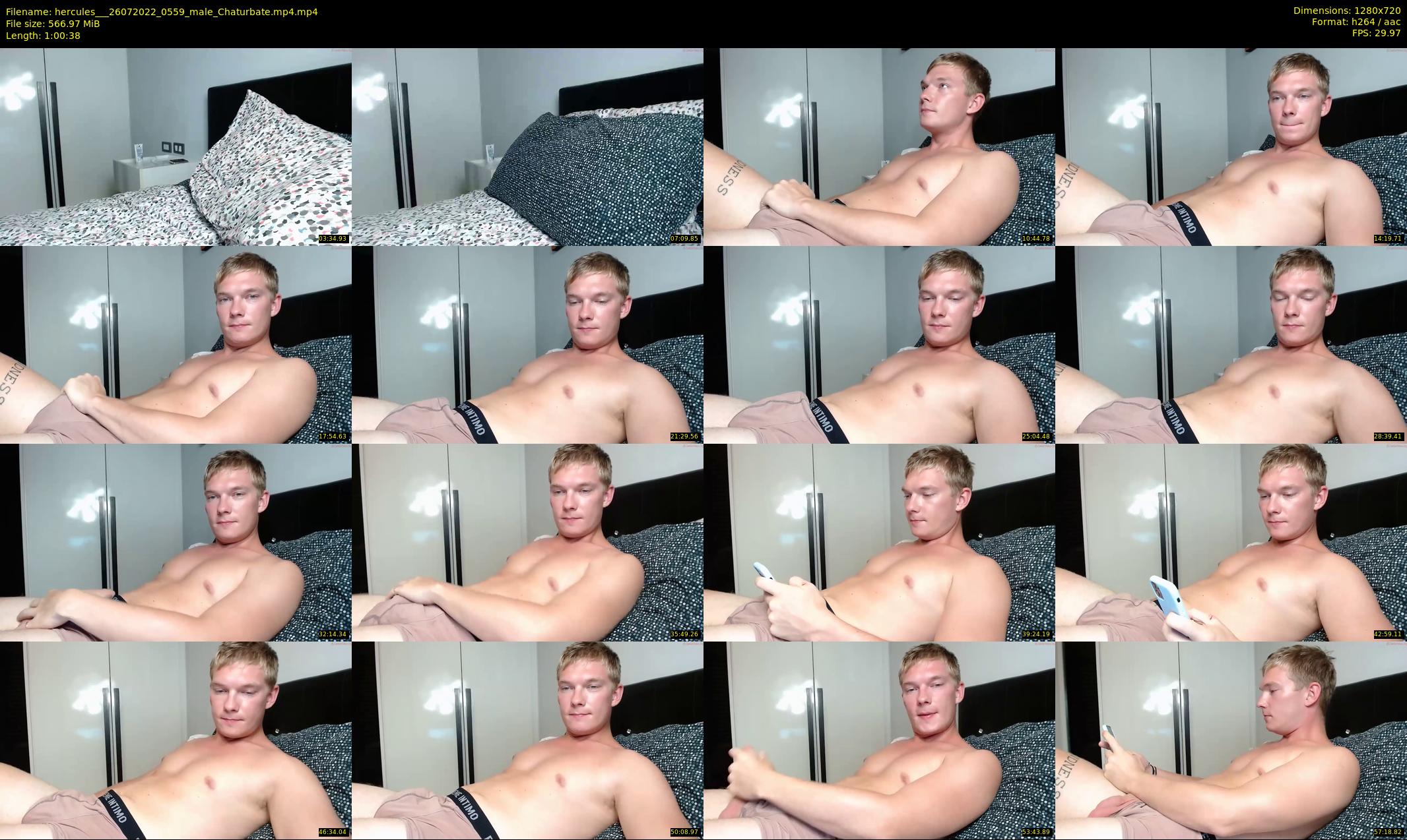 hercules__ — 61 minute Chaturbate male cam show recording, 720p, Jul 26, 2022