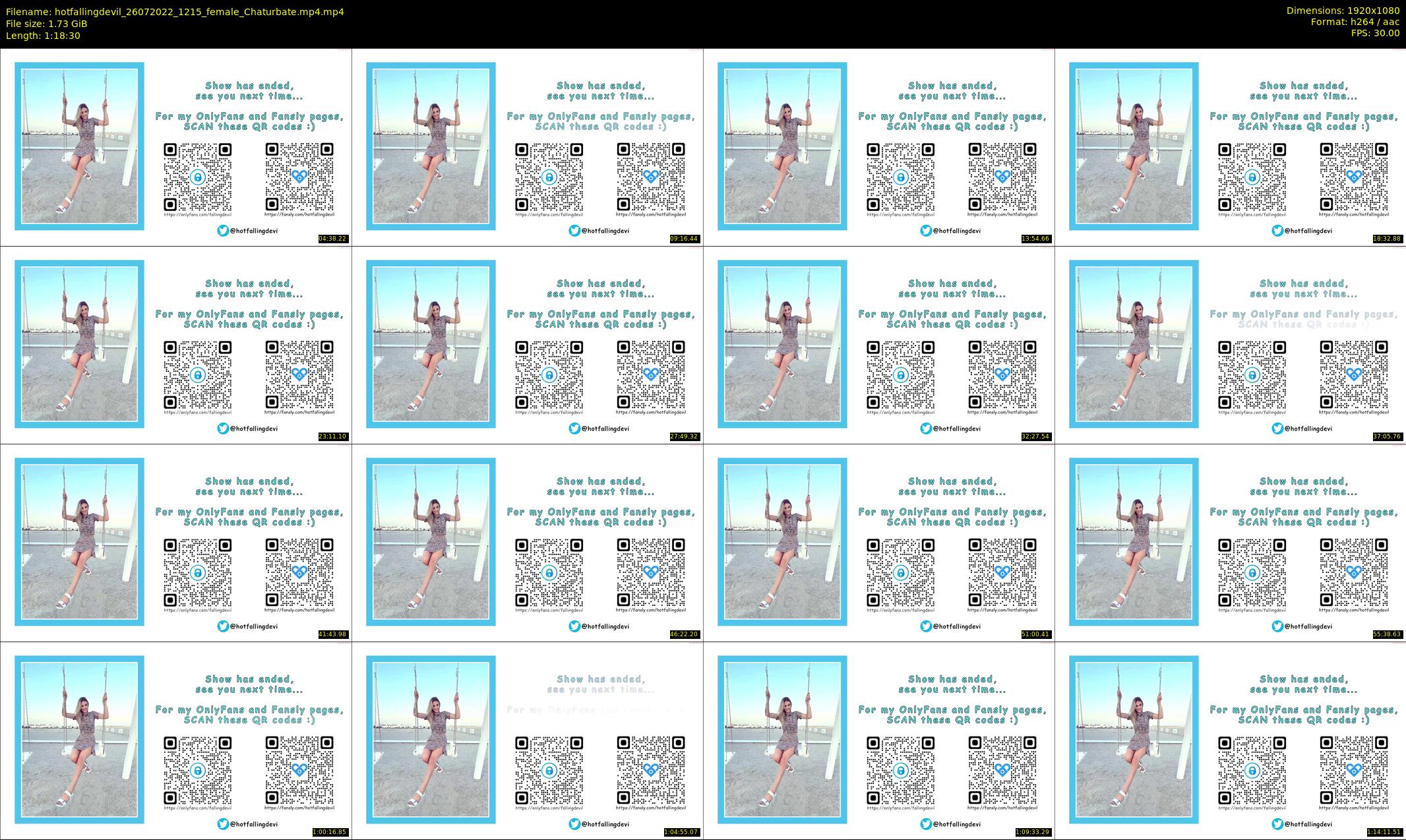 hotfallingdevil — 79 minute Chaturbate female cam show recording, 1080p, Jul 26, 2022