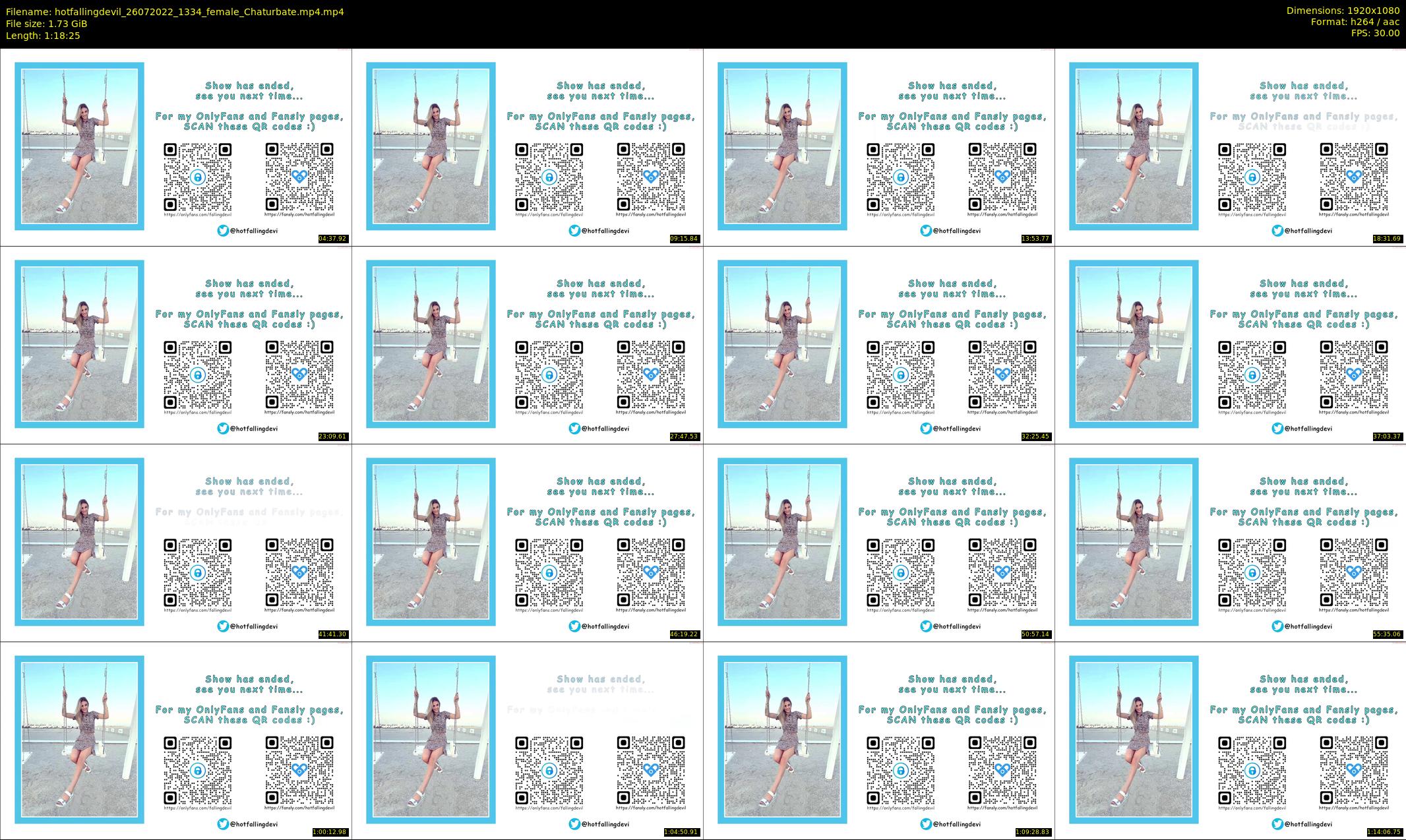 hotfallingdevil — 79 minute Chaturbate female cam show recording, 1080p, Jul 26, 2022