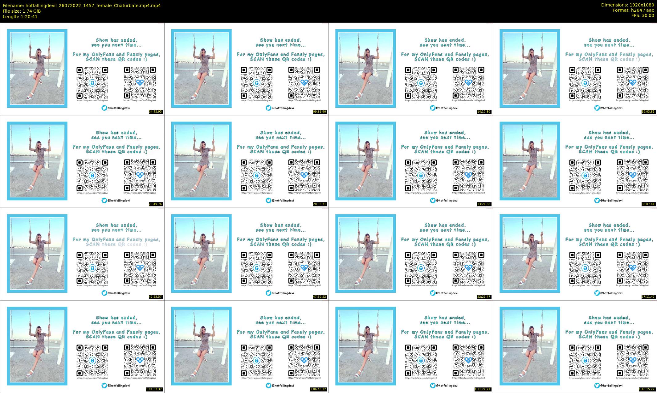 hotfallingdevil — 81 minute Chaturbate female cam show recording, 1080p, Jul 26, 2022