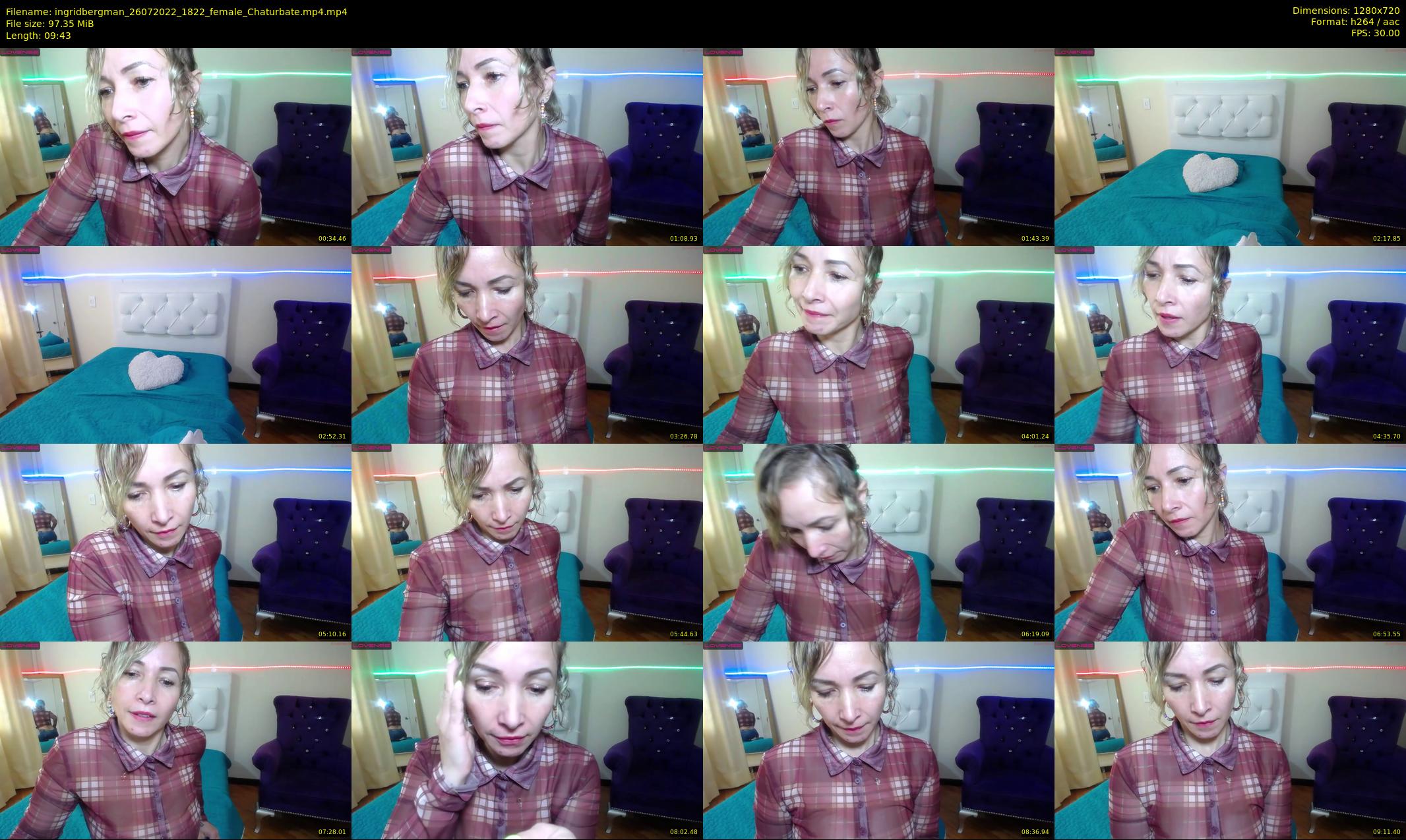 ingridbergman — 10 minute Chaturbate female cam show recording, 720p, Jul 26, 2022