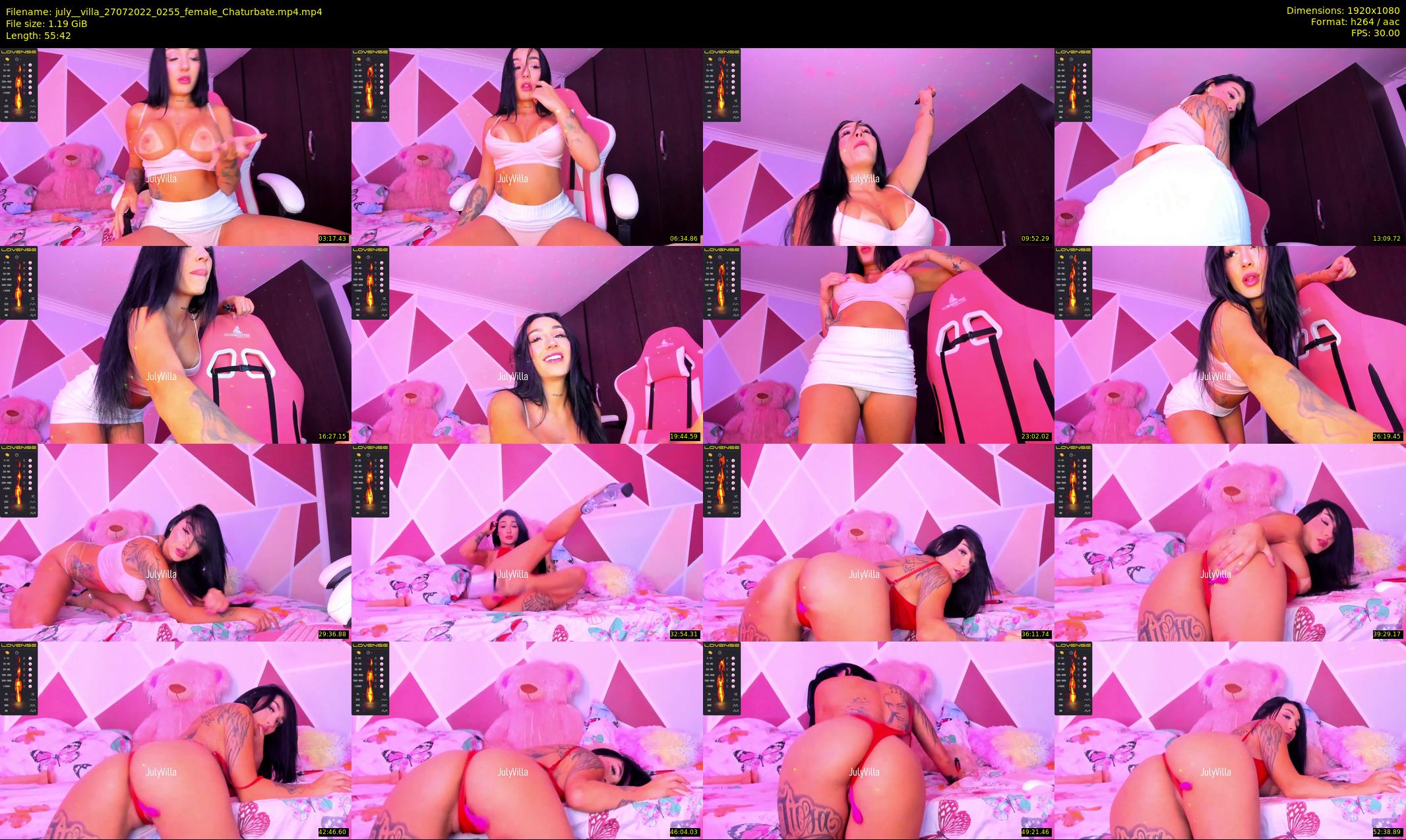 july__villa — 56 minute Chaturbate female cam show recording, 1080p, Jul 27, 2022