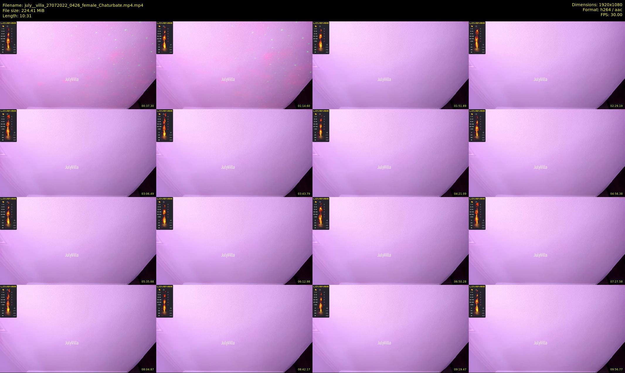 july__villa — 11 minute Chaturbate female cam show recording, 1080p, Jul 27, 2022