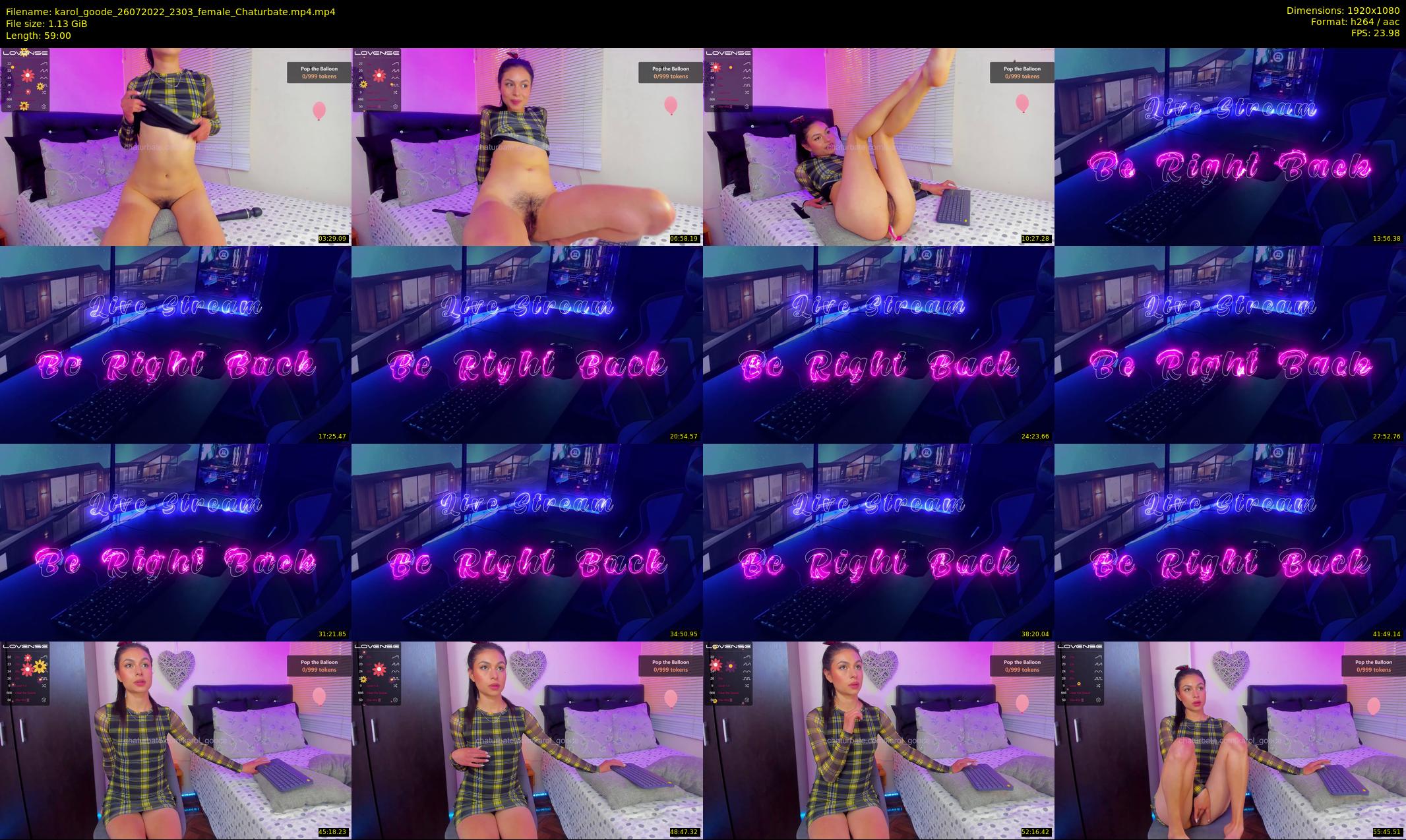 karol_goode — 59 minute Chaturbate female cam show recording, 1080p, Jul 26, 2022