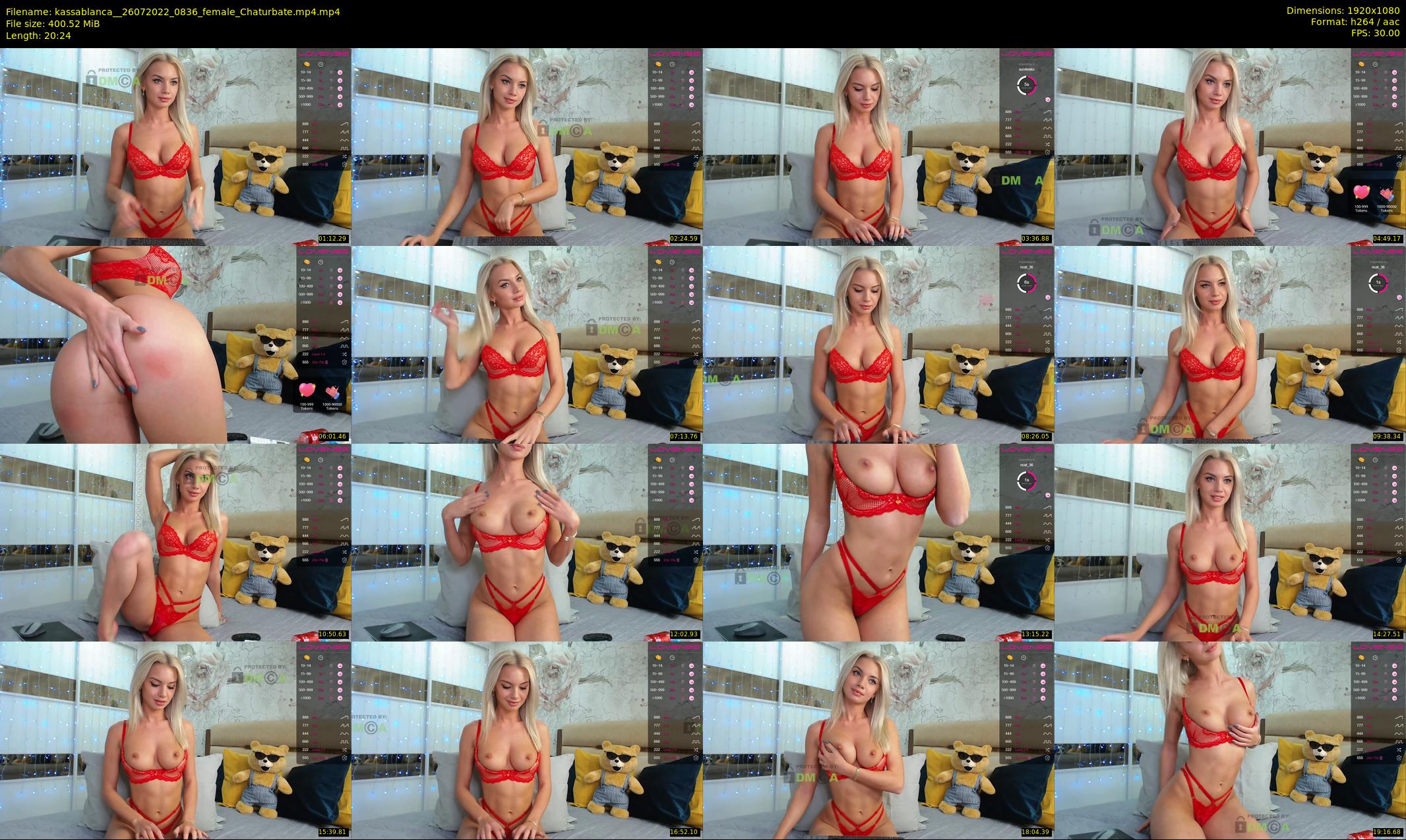 kassablanca_ — 21 minute Chaturbate female cam show recording, 1080p, Jul 26, 2022