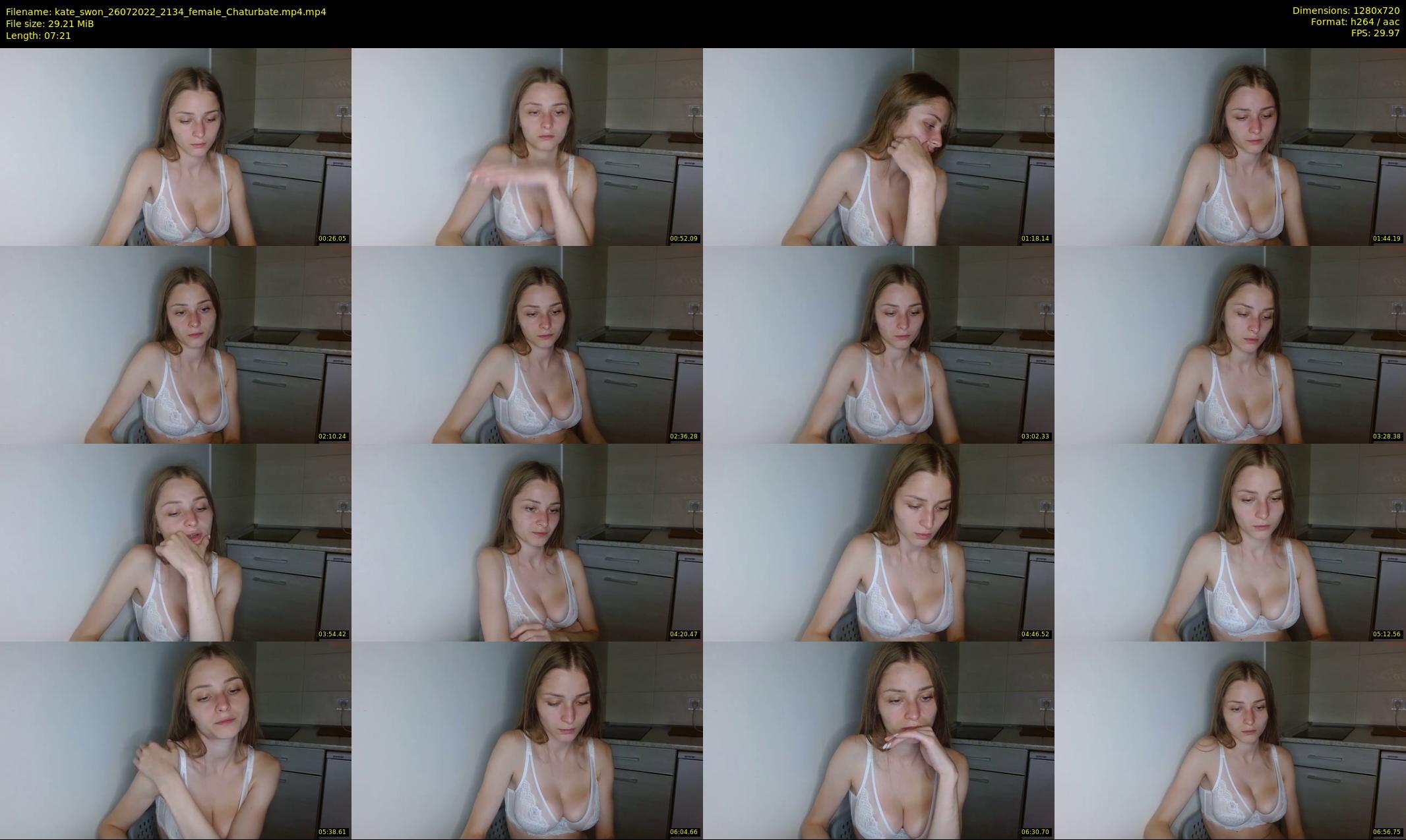 kate_swon — 8 minute Chaturbate female cam show recording, 720p, Jul 26, 2022