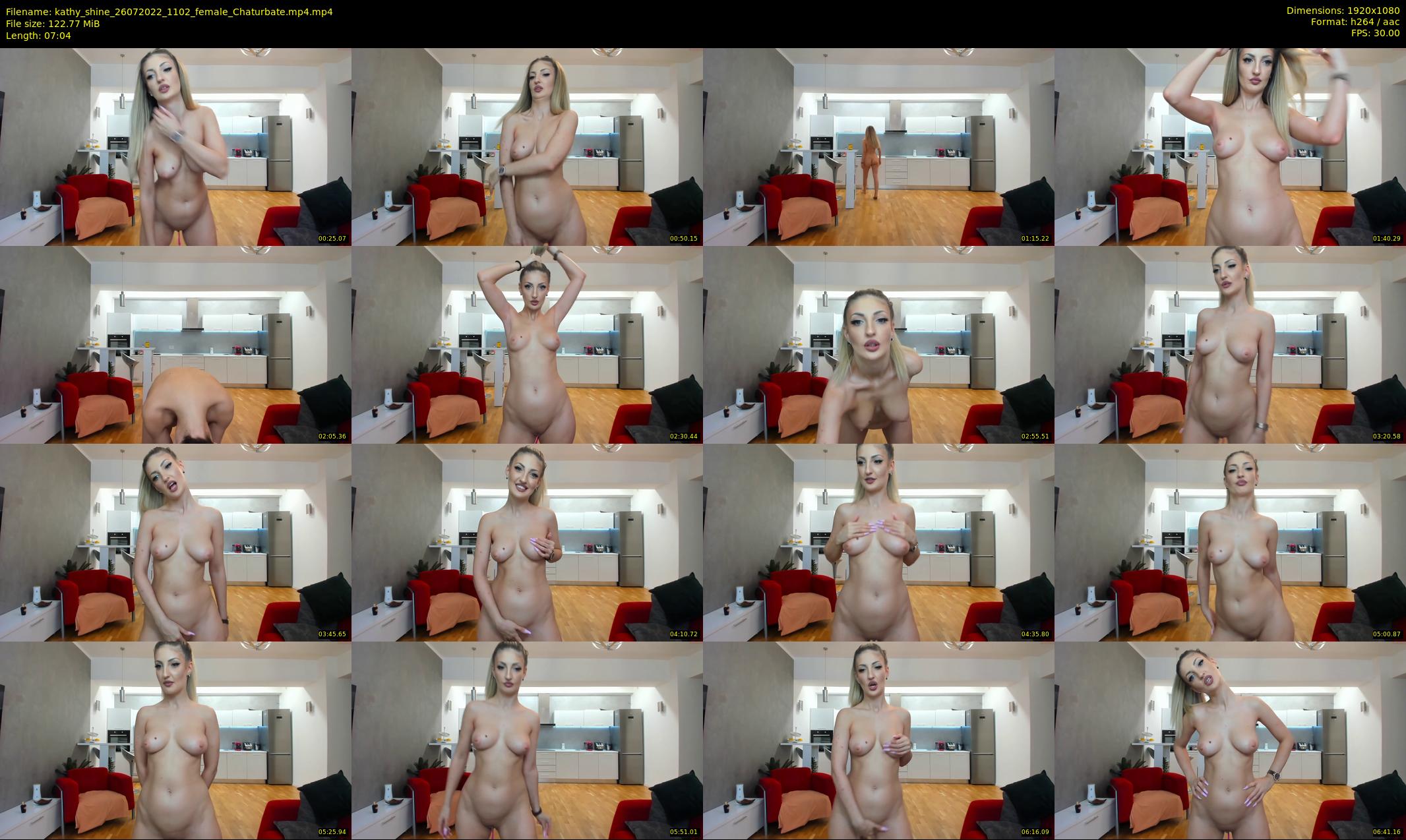kathy_shine — 8 minute Chaturbate female cam show recording, 1080p, Jul 26, 2022