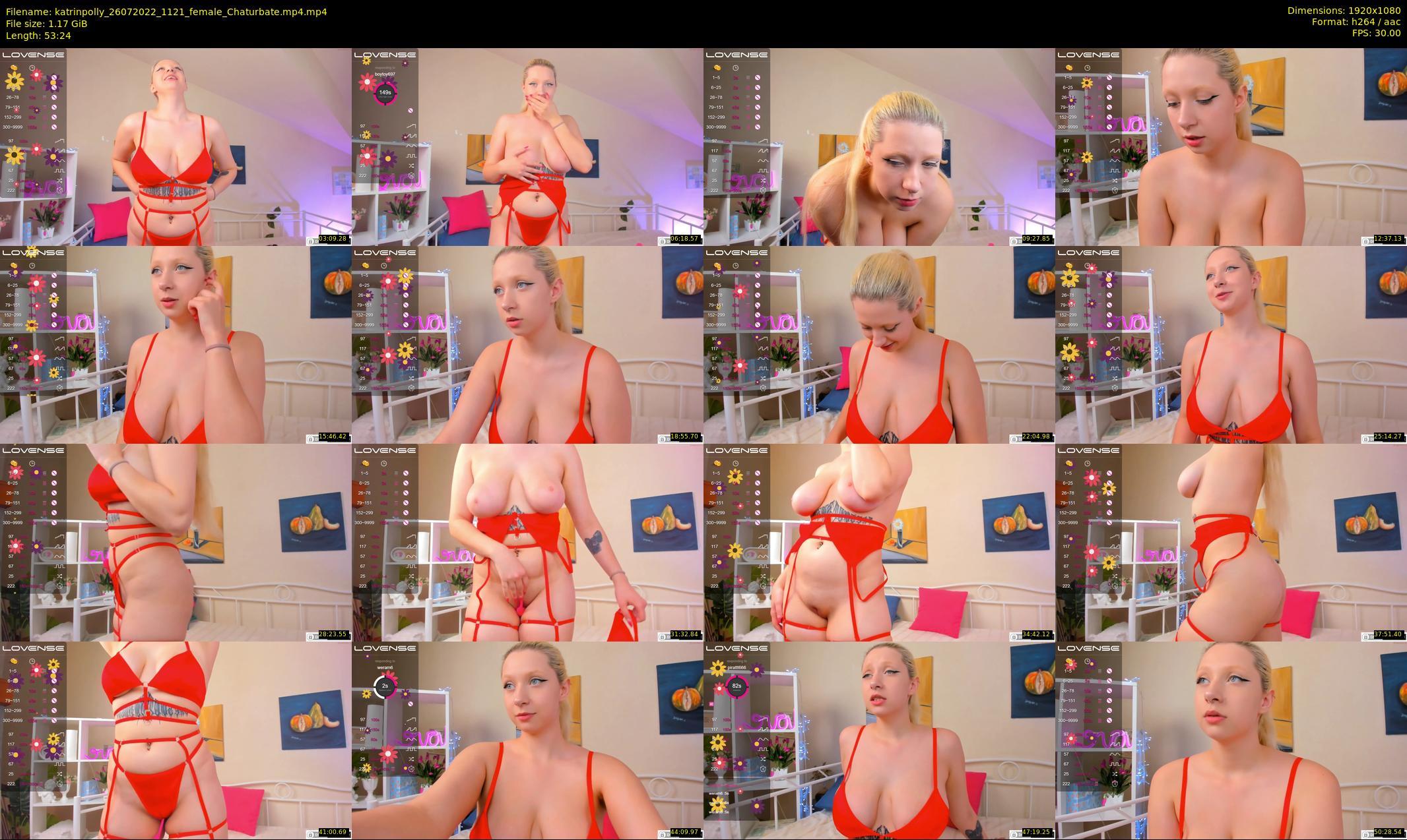katrinpolly — 54 minute Chaturbate couple cam show recording, 1080p, Jul 26, 2022