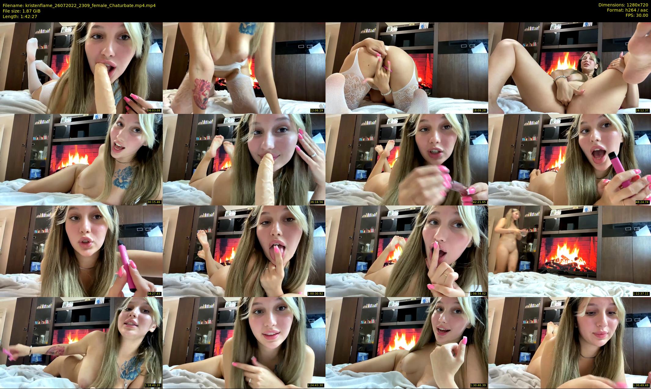 kristenflame — 103 minute Chaturbate couple cam show recording, 720p, Jul 26, 2022