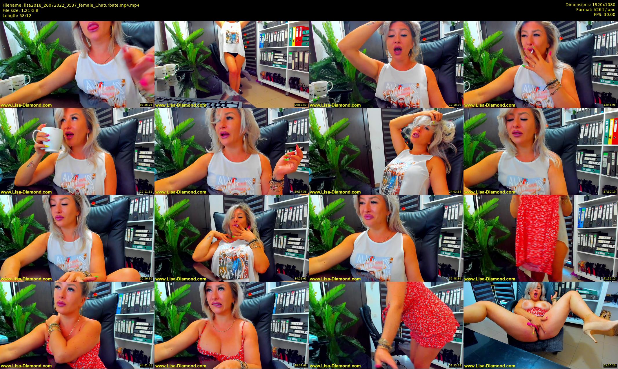 lisa2018 — 59 minute Chaturbate female cam show recording, 1080p, Jul 26, 2022
