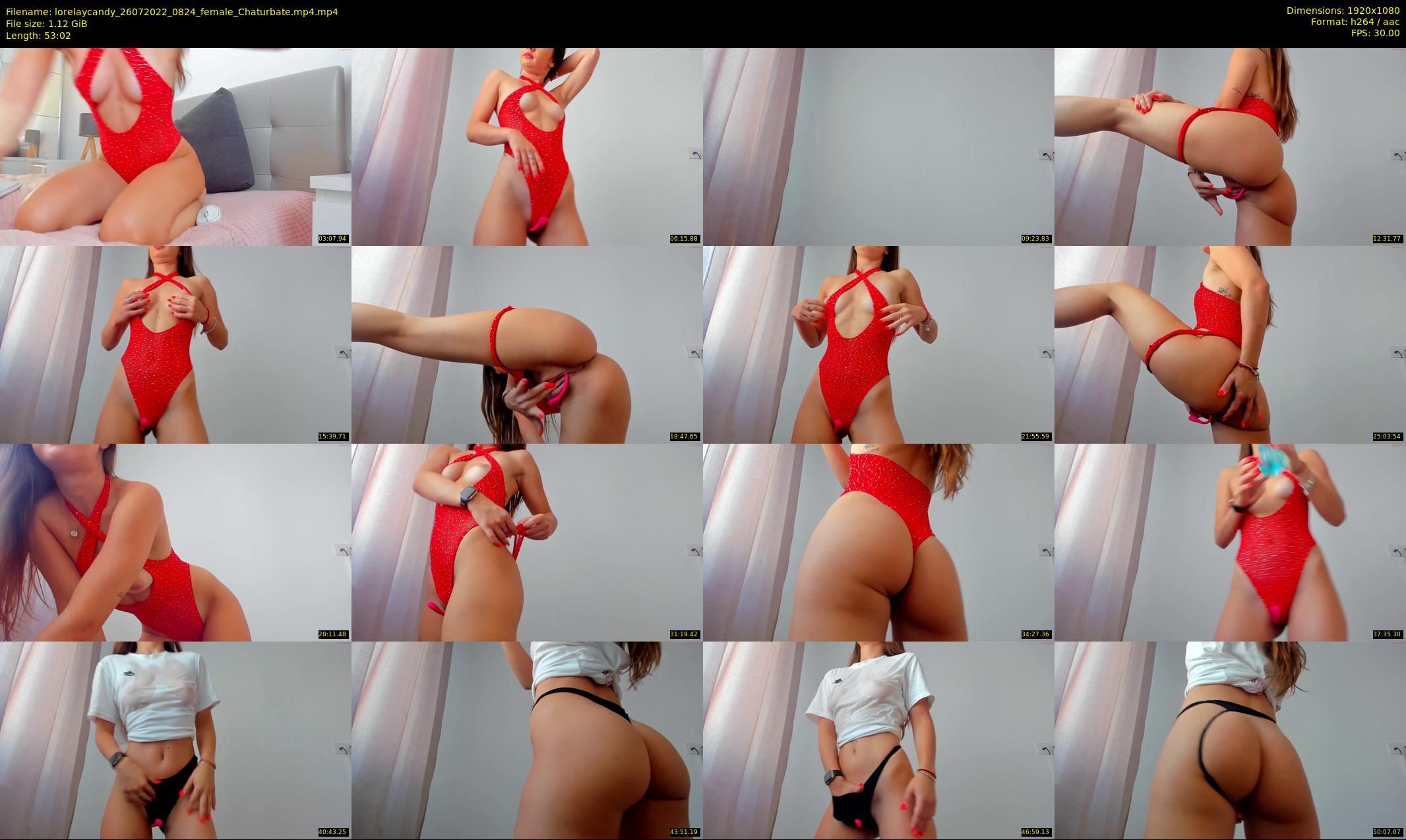 lorelaycandy — 54 minute Chaturbate female cam show recording, 1080p, Jul 26, 2022
