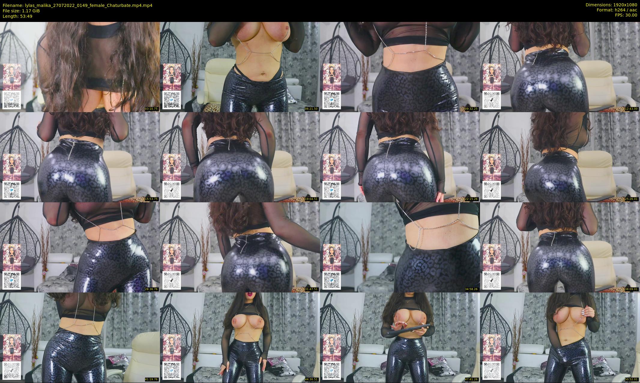 lylas_malika — 54 minute Chaturbate female cam show recording, 1080p, Jul 27, 2022