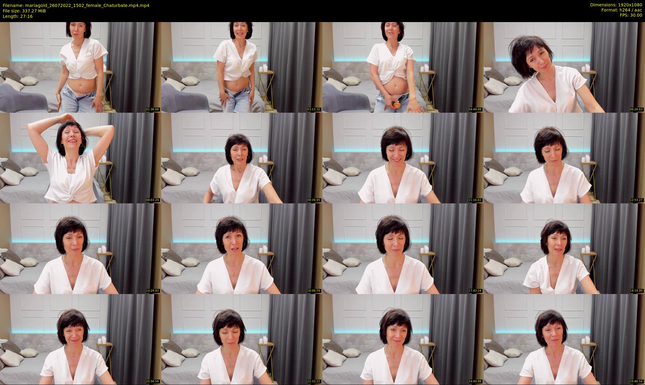 mariagold — 28 minute Chaturbate female cam show recording, 1080p, Jul 26, 2022