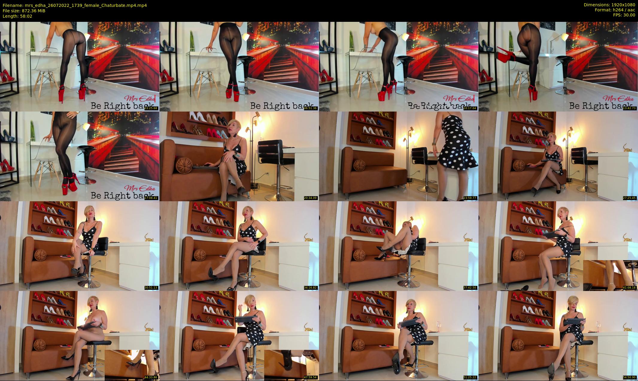 mrs_edha — 59 minute Chaturbate female cam show recording, 1080p, Jul 26, 2022
