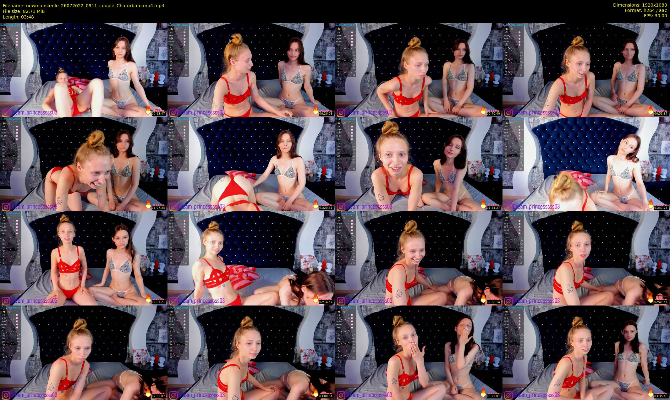 newmansteele — 4 minute Chaturbate couple cam show recording, 1080p, Jul 26, 2022