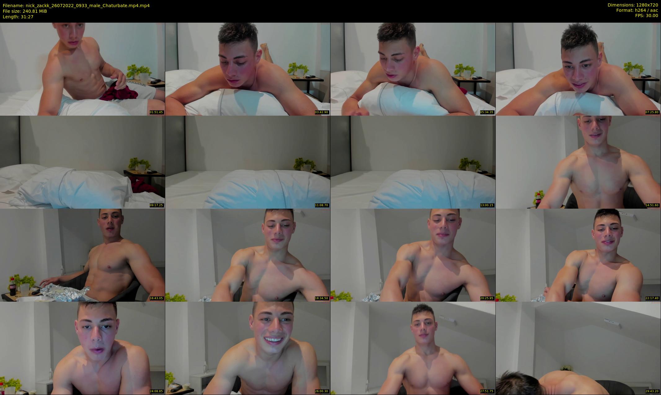 nick_zackk — 32 minute Chaturbate male cam show recording, 720p, Jul 26, 2022