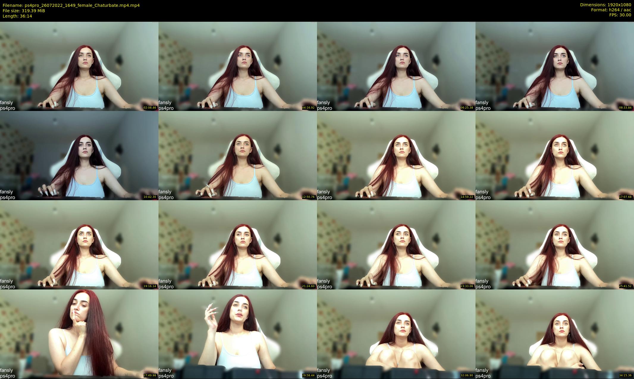 ps4pro — 37 minute Chaturbate female cam show recording, 1080p, Jul 26, 2022
