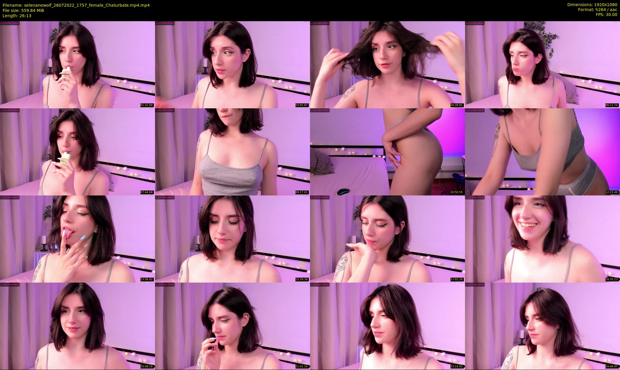 selenanewolf — 27 minute Chaturbate couple cam show recording, 1080p, Jul 26, 2022