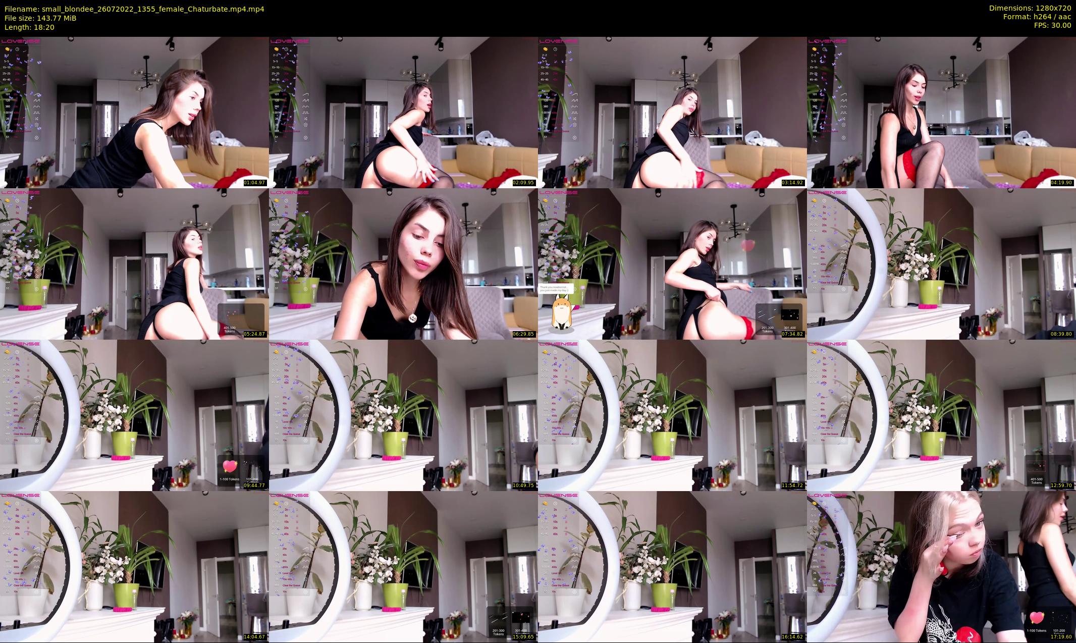small_blondee — 19 minute Chaturbate female cam show recording, 720p, Jul 26, 2022