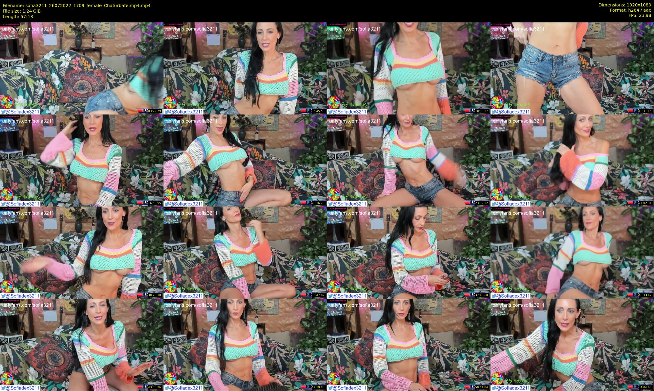 sofia3211 — 58 minute Chaturbate couple cam show recording, 1080p, Jul 26, 2022