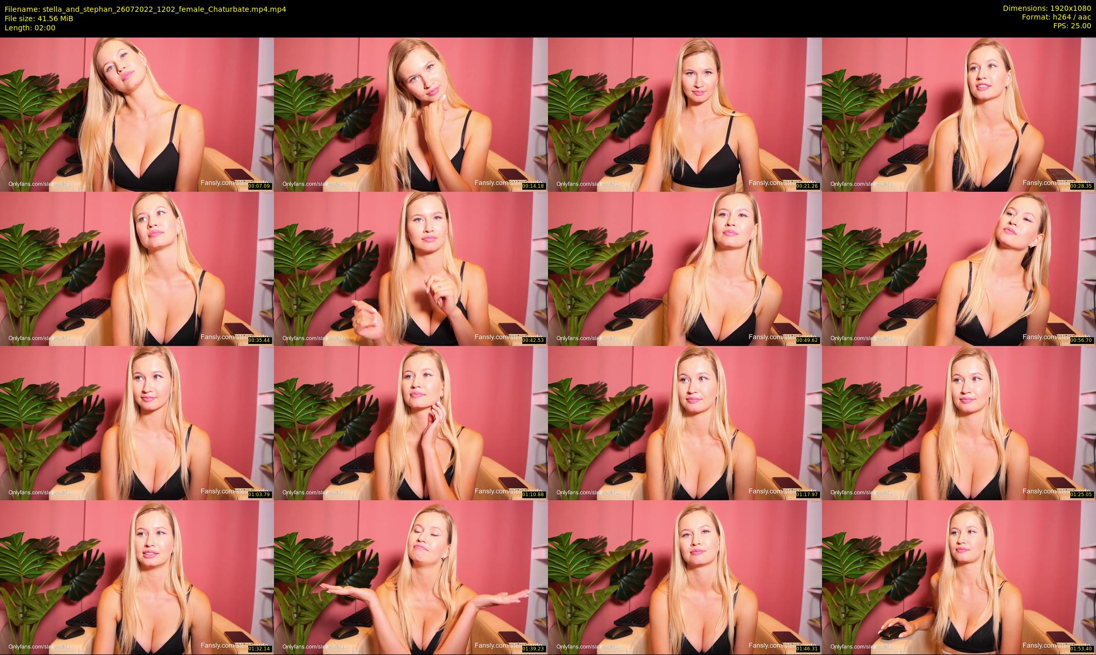 stella_and_stephan — 2 minute Chaturbate couple cam show recording, 1080p, Jul 26, 2022