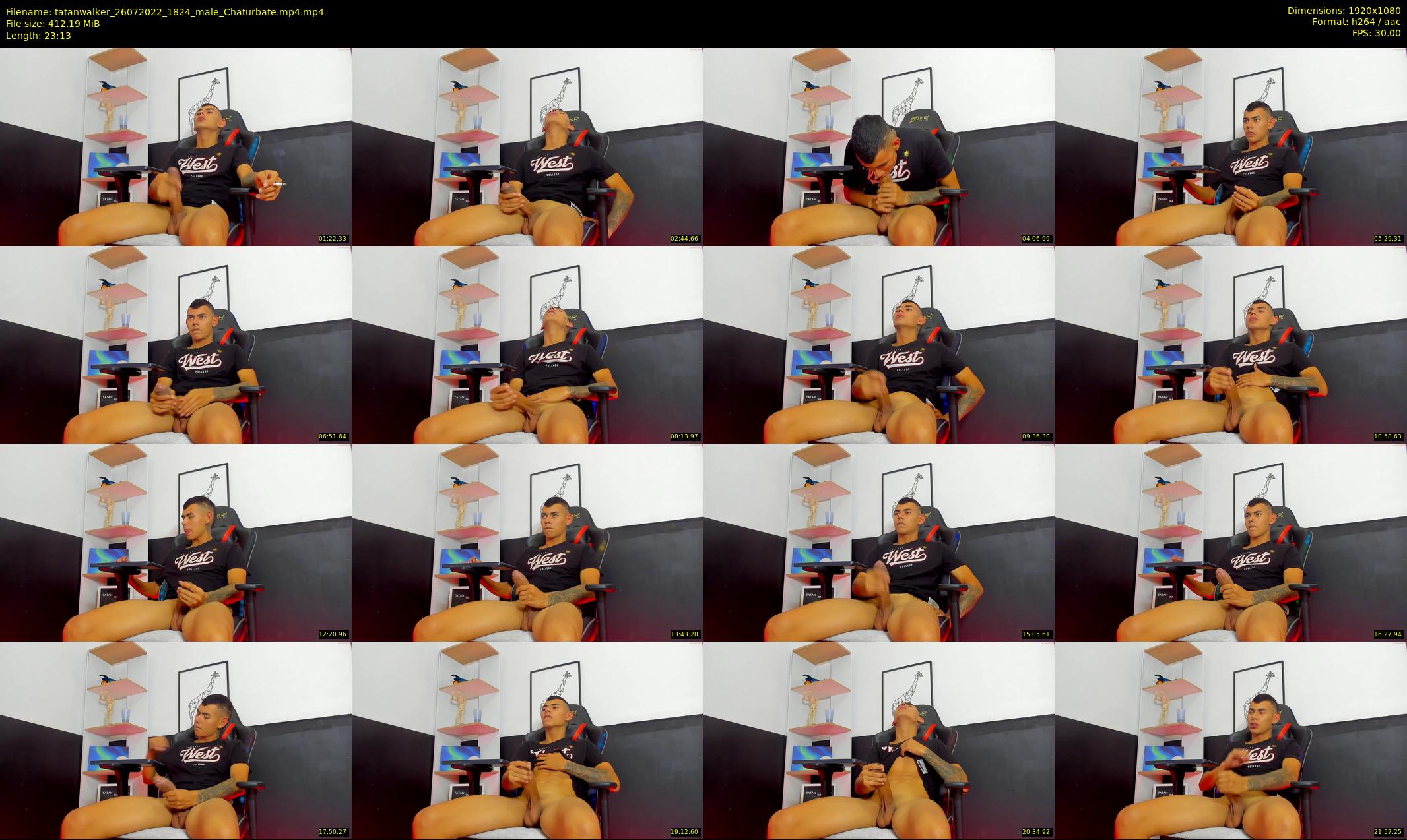 tatanwalker — 24 minute Chaturbate male cam show recording, 1080p, Jul 26, 2022