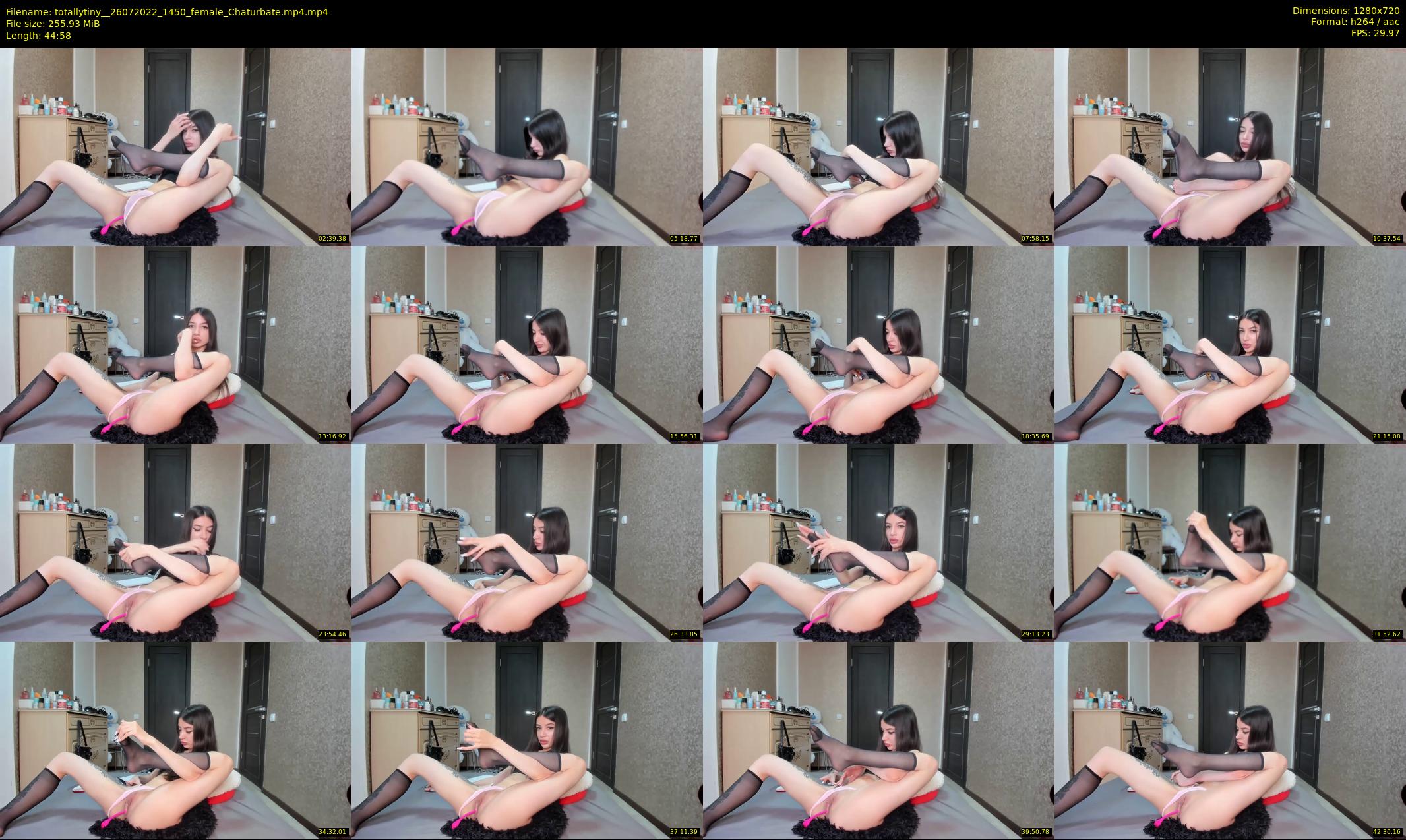 totallytiny_ — 45 minute Chaturbate female cam show recording, 720p, Jul 26, 2022