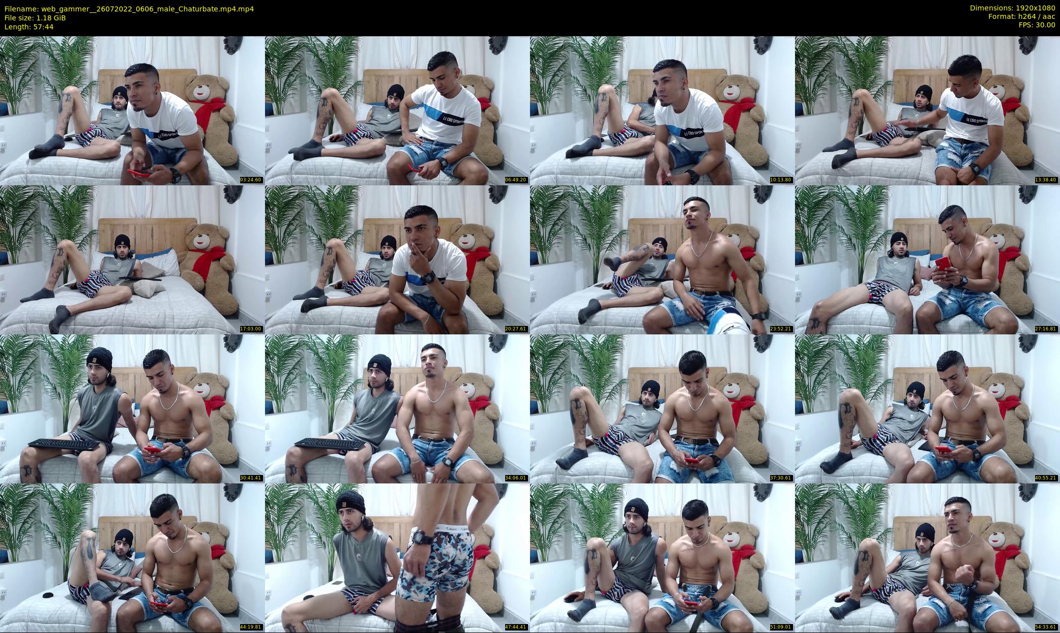 web_gammer_ — 58 minute Chaturbate male cam show recording, 1080p, Jul 26, 2022