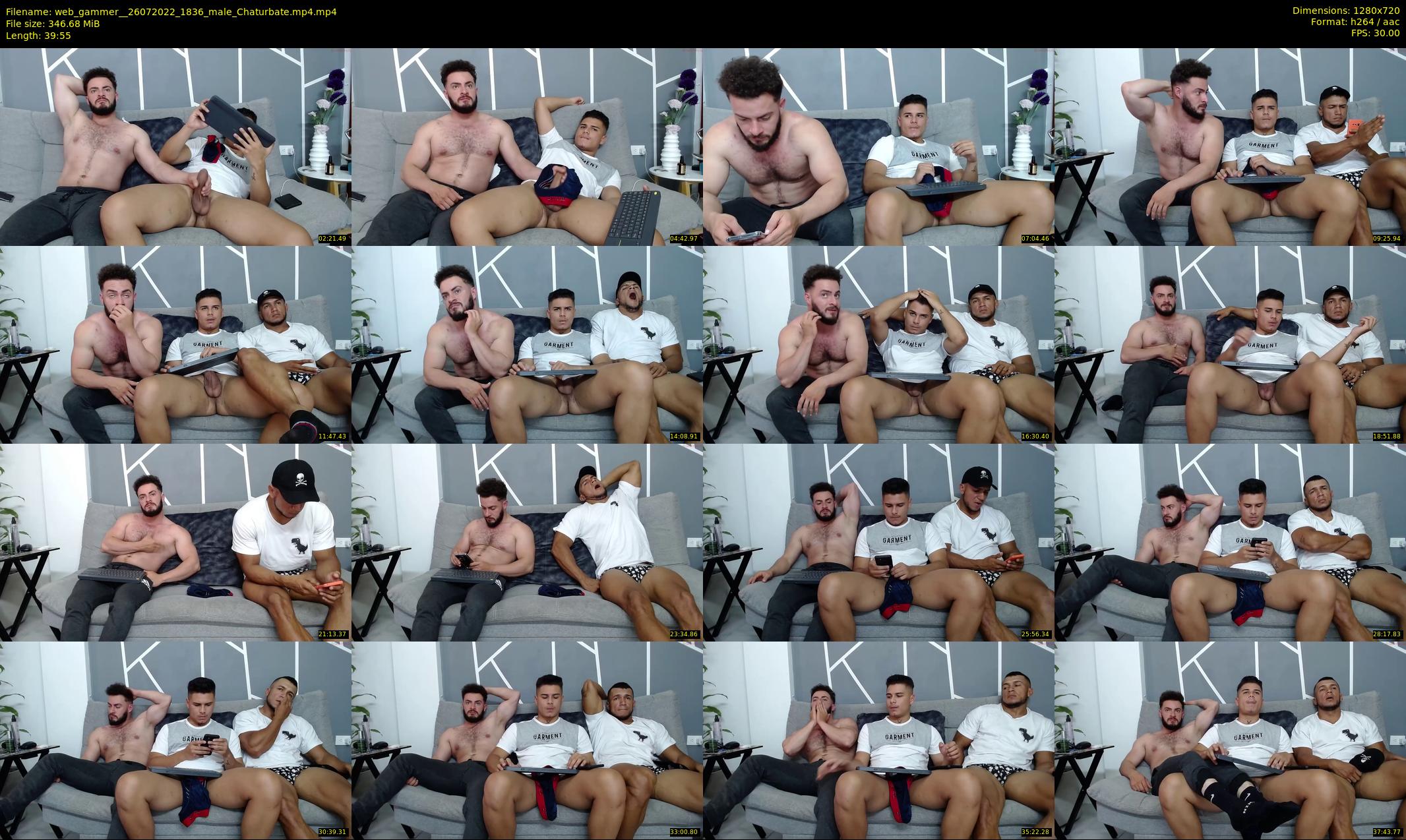 web_gammer_ — 40 minute Chaturbate male cam show recording, 720p, Jul 26, 2022
