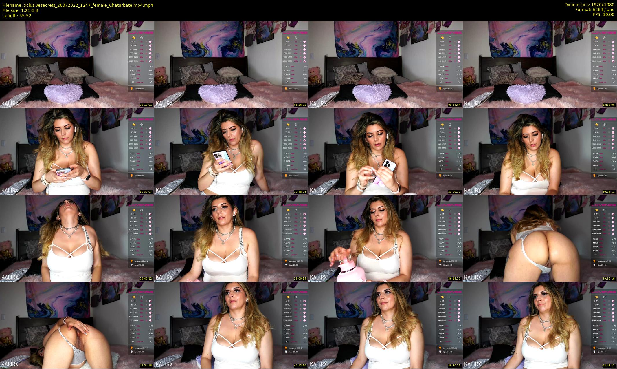 xclusivesecrets — 56 minute Chaturbate female cam show recording, 1080p, Jul 26, 2022