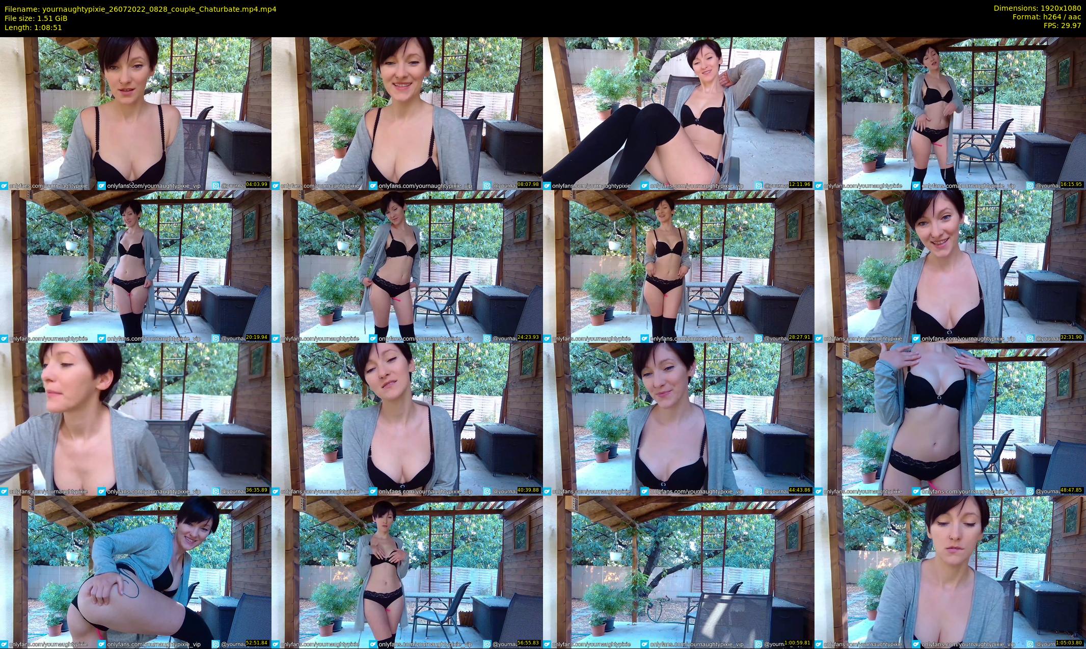 yournaughtypixie — 69 minute Chaturbate couple cam show recording, 1080p, Jul 26, 2022