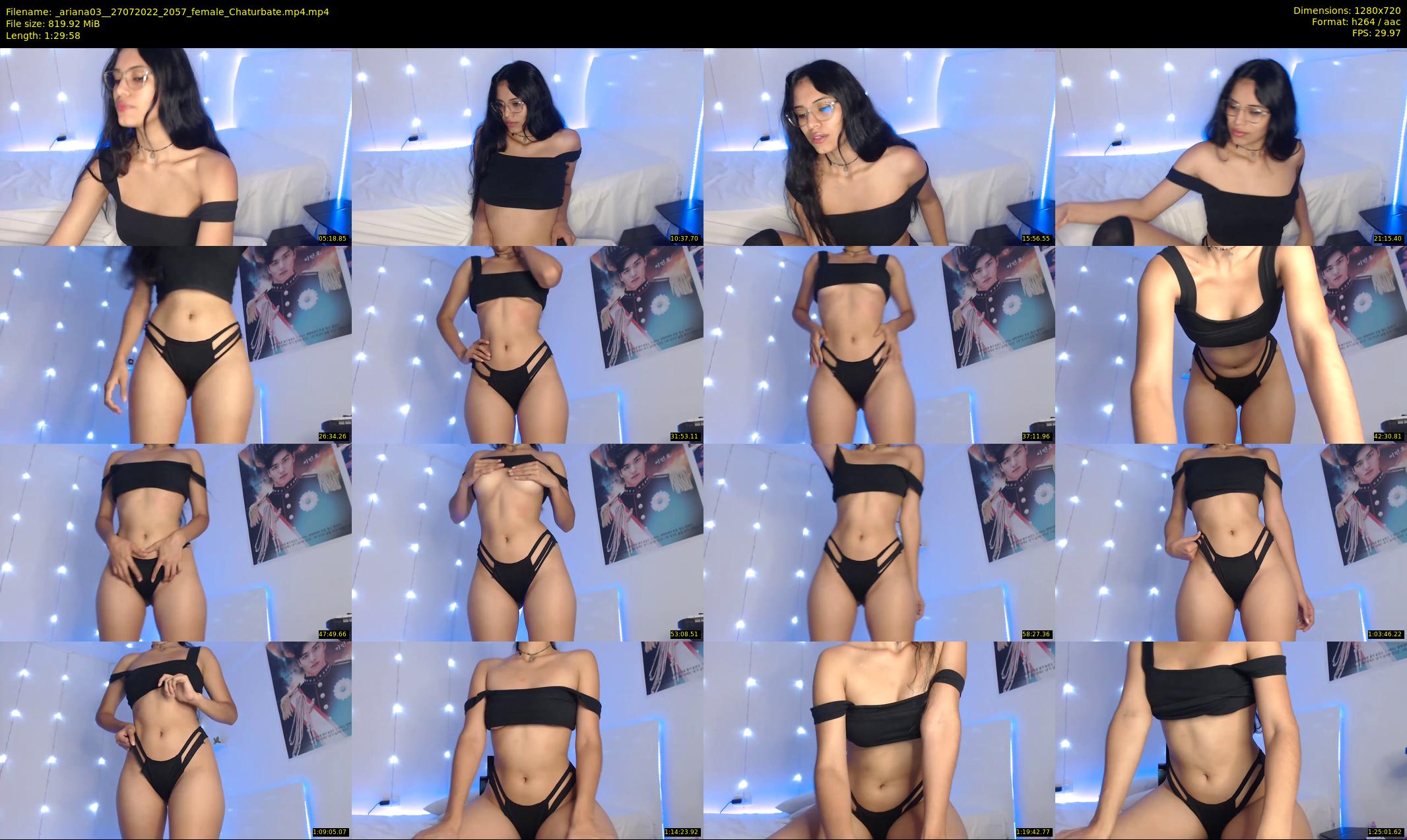 _ariana03_ — 90 minute Chaturbate female cam show recording, 720p, Jul 27, 2022